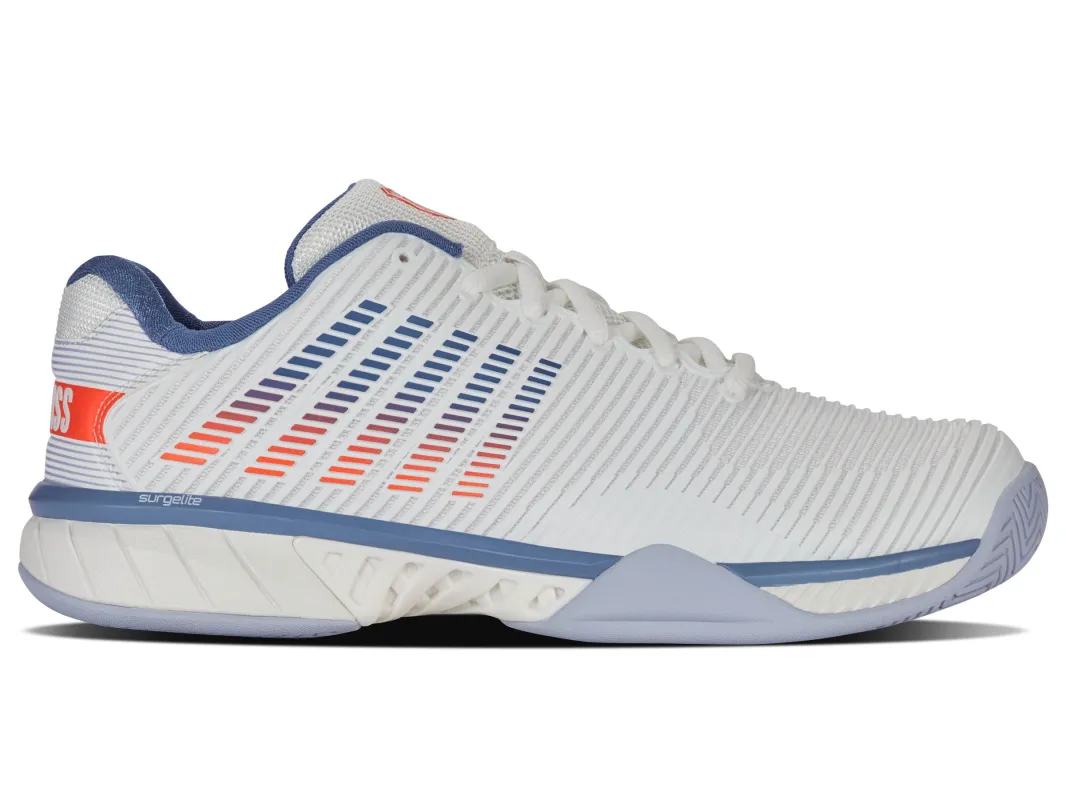 06613-139-M | HYPERCOURT EXPRESS 2 | LUCENT WHITE/INFINITY/SCARLET IBIS sold by K-Swiss