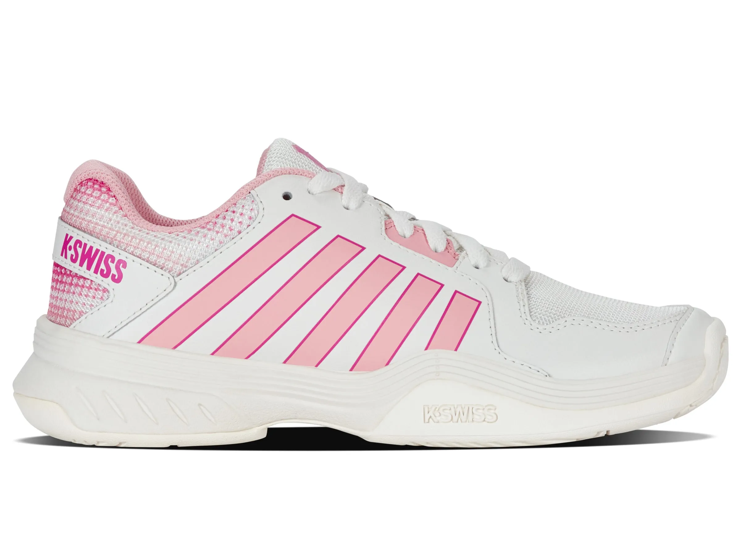 98552-965-M | COURT EXPRESS PICKLEBALL | CLOUD DANCER/BLOSSOM/RASPBERRY SORBET sold by K-Swiss