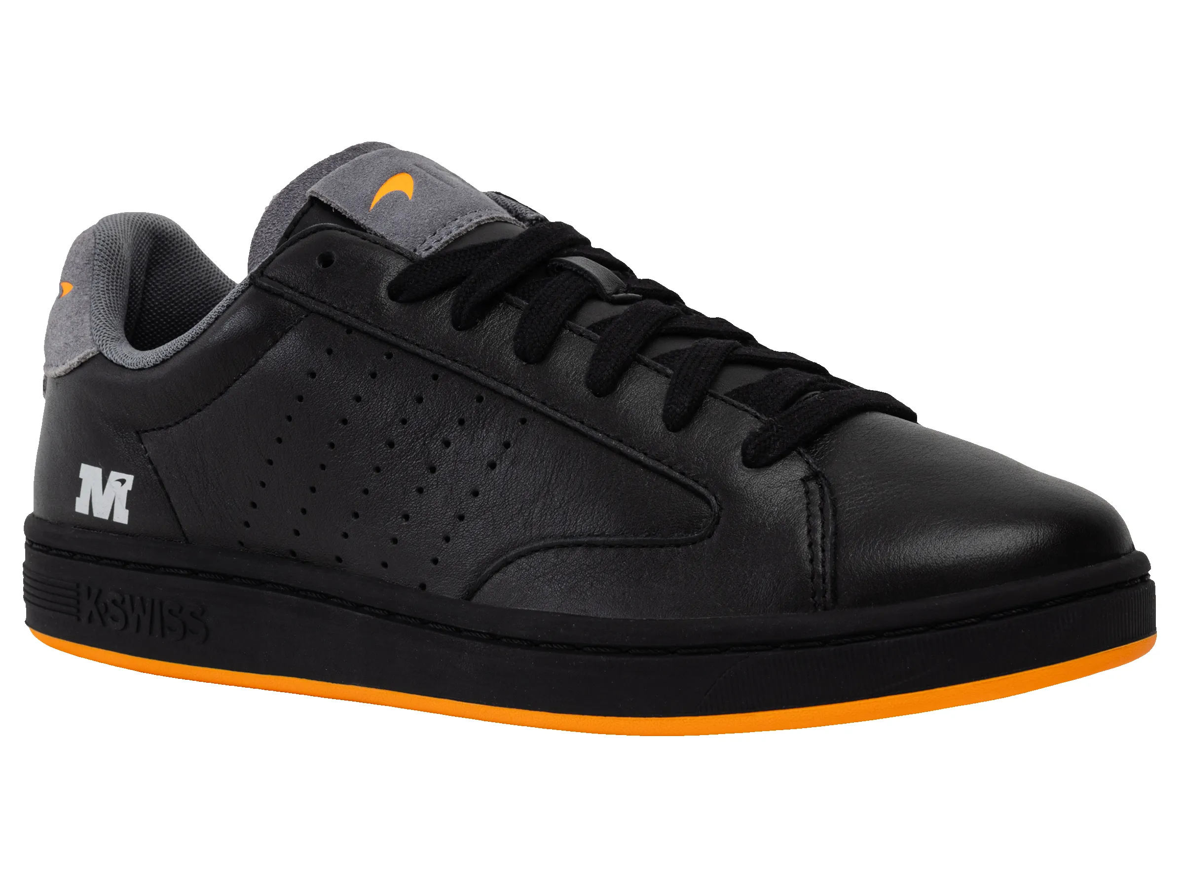 04415-038-M | LOZAN KLUB X MCLAREN F1 TEAM | BLACK/ANTHRACITE/PAPAYA sold by K-Swiss product image thumbnail 2
