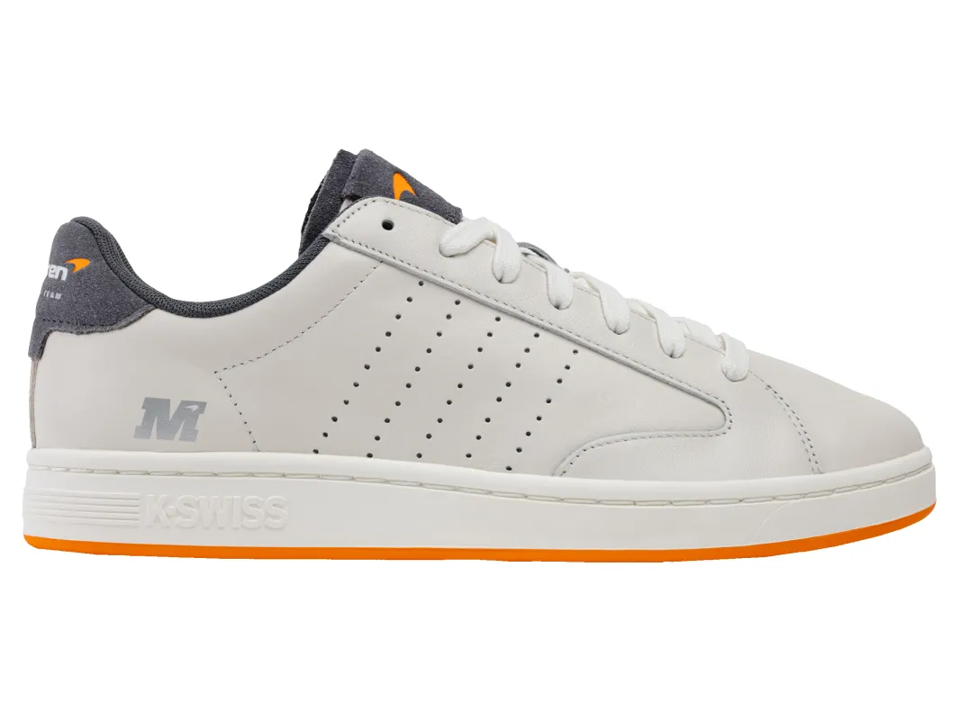 04415-104-M | LOZAN KLUB X MCLAREN F1 TEAM | WHITE/ANTHRACITE/PAPAYA sold by K-Swiss
