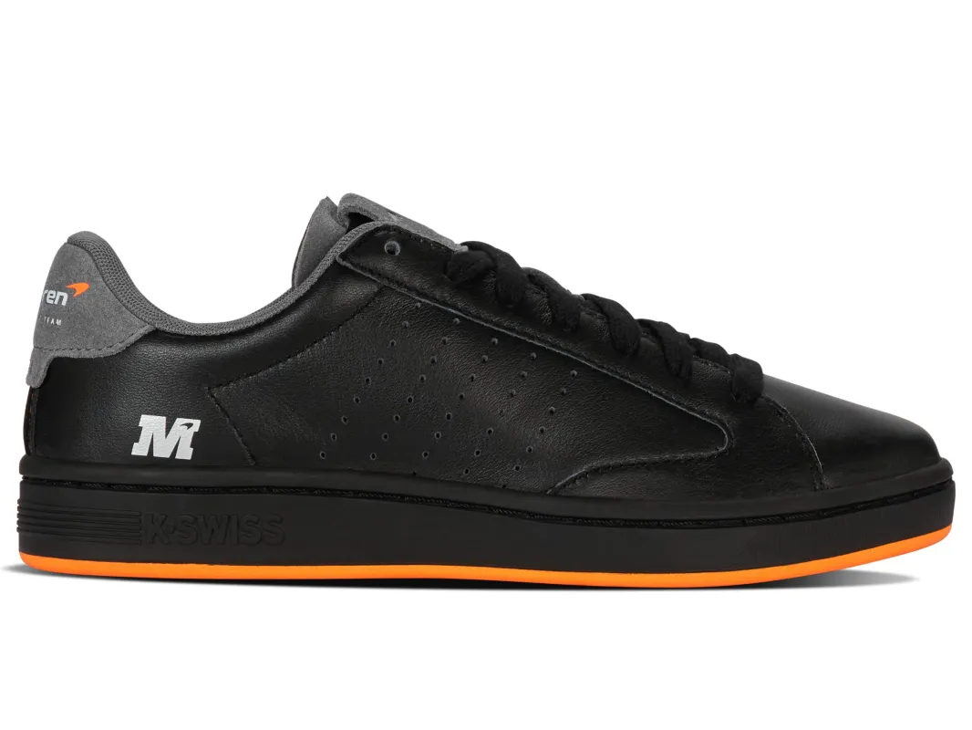 94415-038-M | LOZAN KLUB X MCLAREN F1 TEAM | BLACK/ANTHRACITE/PAPAYA made by K-Swiss