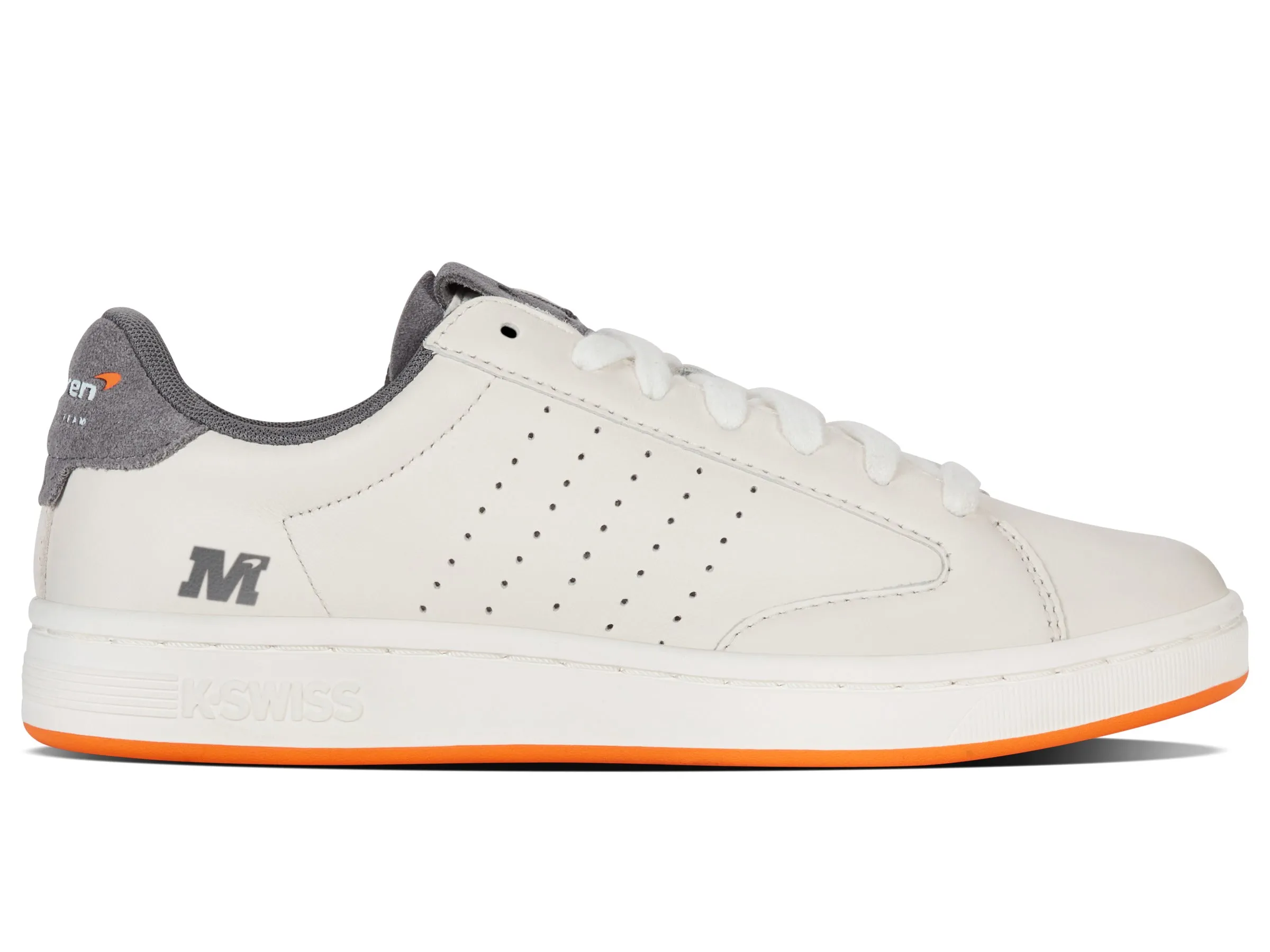 94415-104-M | LOZAN KLUB X MCLAREN F1 TEAM | WHITE/ANTHRACITE/PAPAYA sold by K-Swiss