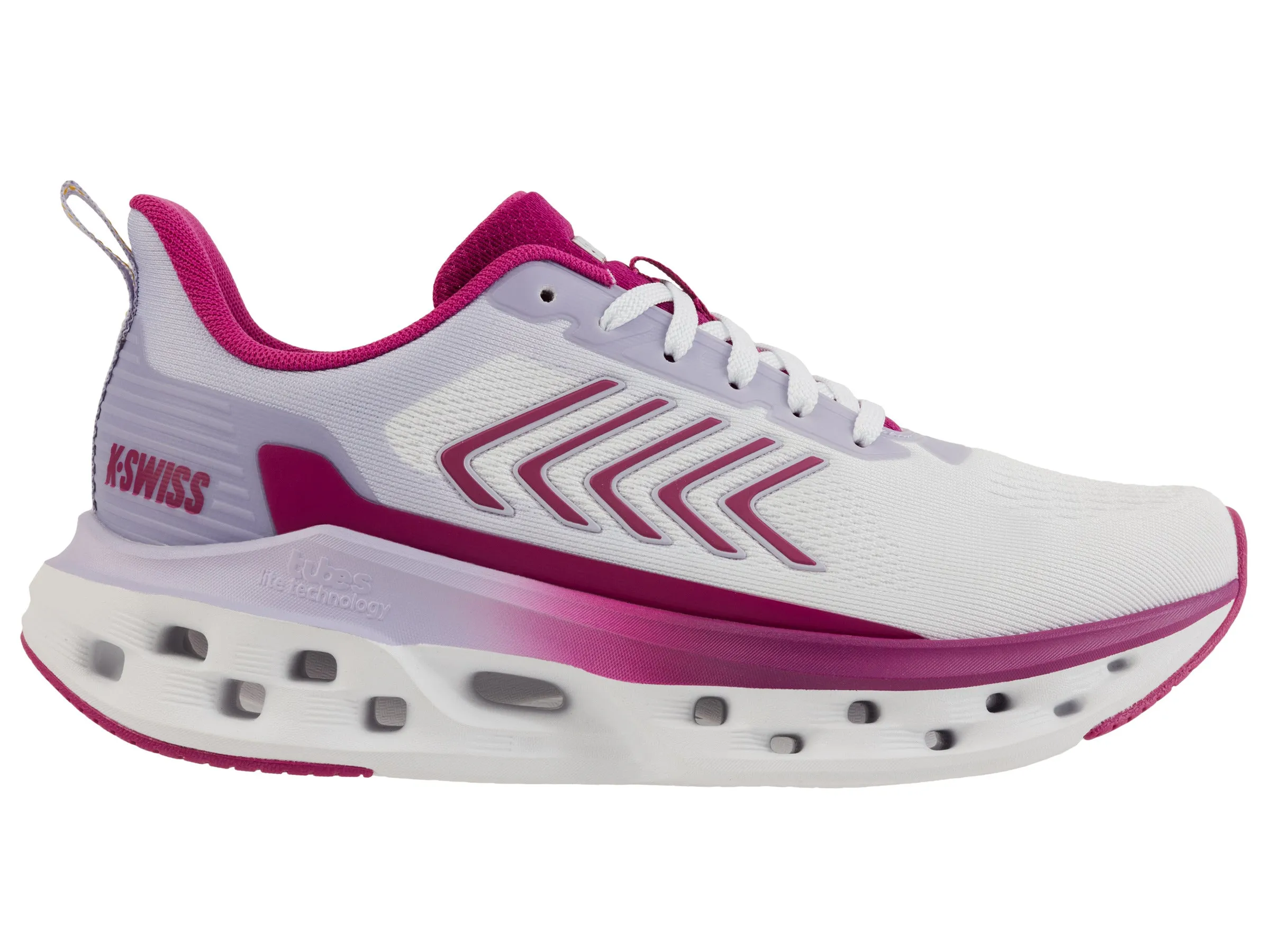 94494-123-M | MELROSE TUBES LITE | WHITE/CACTUS FLOWER/LILAC sold by K-Swiss