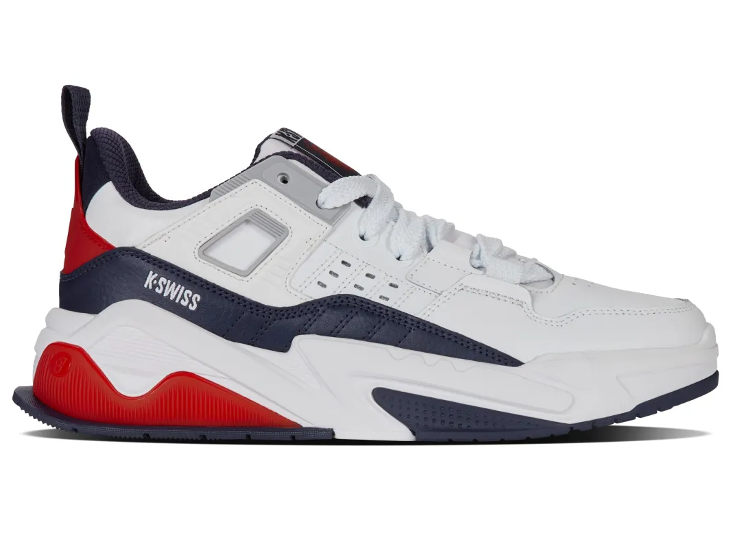 04077-130-M | TECHNA TRAINER | WHITE/NAVY/RED sold by K-Swiss