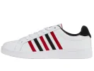 07011-146-M | COURT TIEBREAK | WHITE/JESTER RED/BLACK sold by K-Swiss