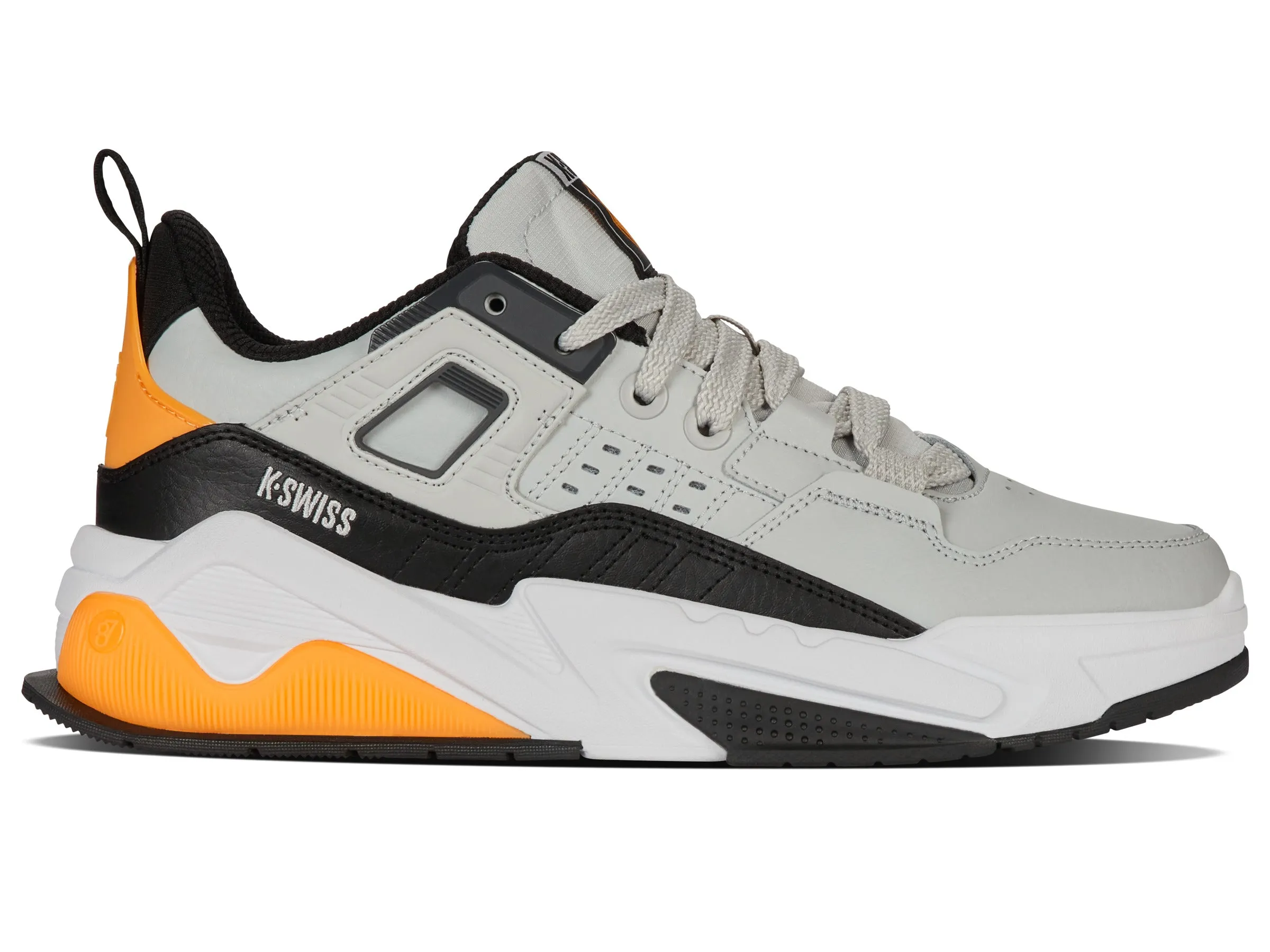 04077-031-M | TECHNA TRAINER | GRAY/BLACK/ORANGE sold by K-Swiss
