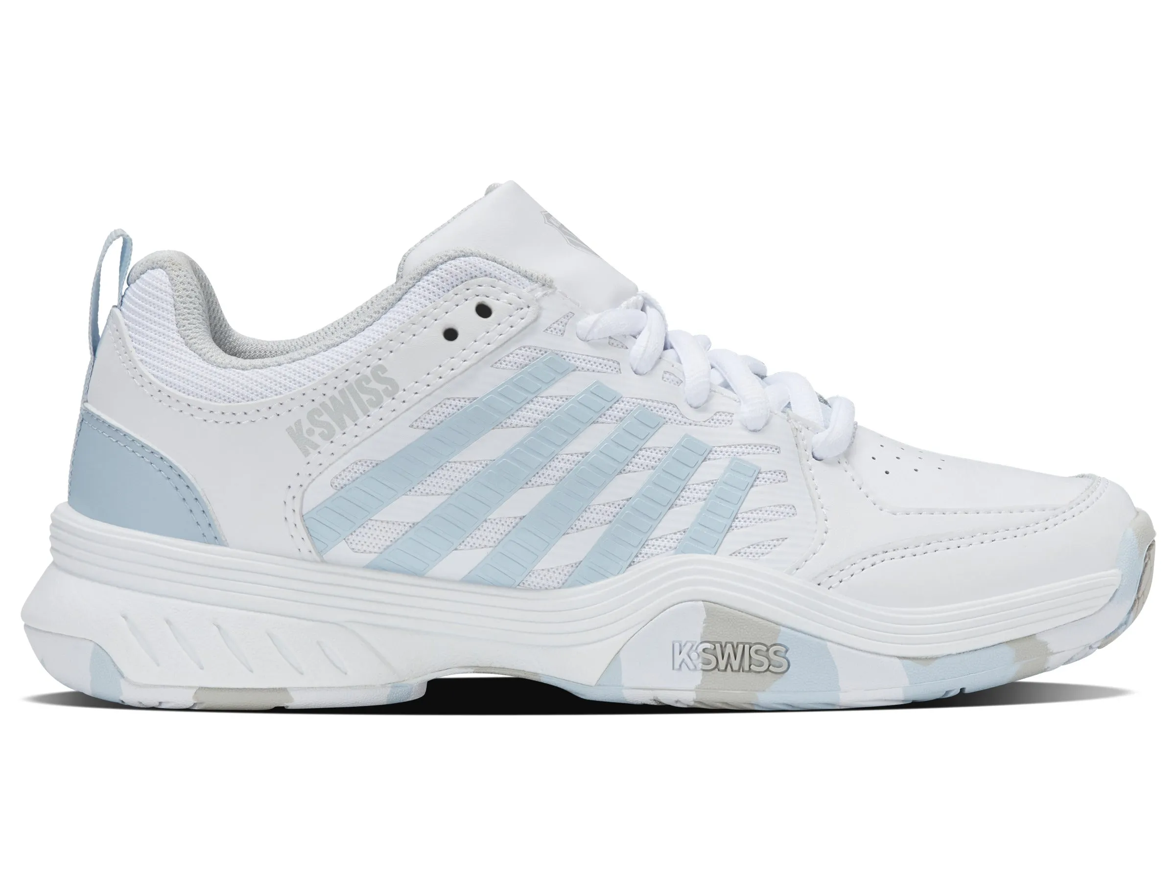 84428-117-M | COURT EXPRESS 2 | WHITE/BALLAD BLUE/DAWN BLUE sold by K-Swiss