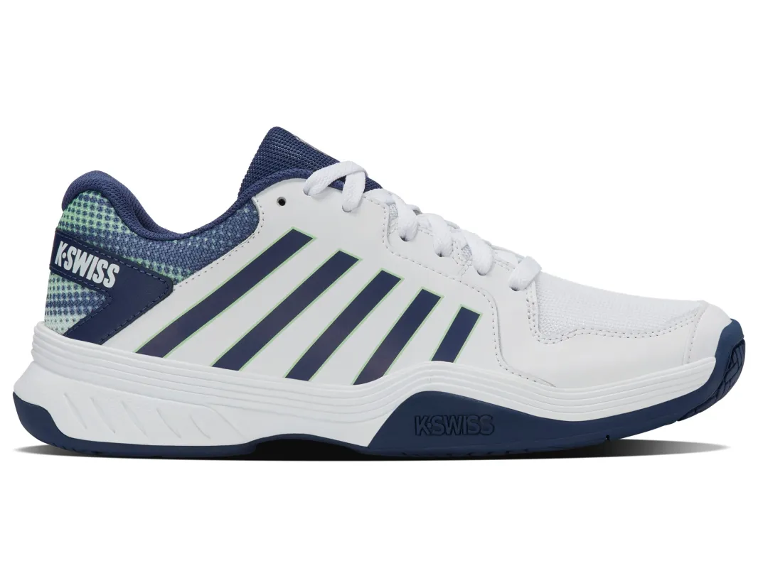 08552-185-M | COURT EXPRESS PICKLEBALL | WHITE/OCEANA/PATINA GREEN sold by K-Swiss