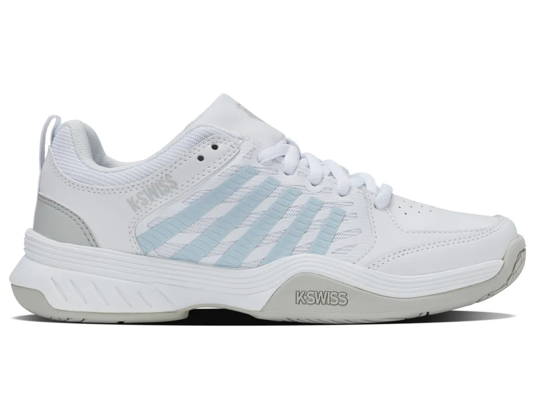 94428-117-M | COURT EXPRESS 2 | WHITE/BALLAD BLUE/DAWN BLUE sold by K-Swiss