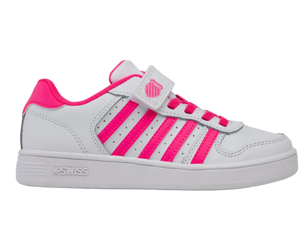 57006-153-M | COURT PALISADES STRAP | WHITE/HOT PINK sold by K-Swiss