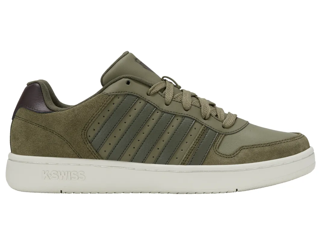 06931-374-M | COURT PALISADES | BURNT OLIVE/LIGHT GRAY/GRAPE LEAF/BLACK COFFEE made by K-Swiss