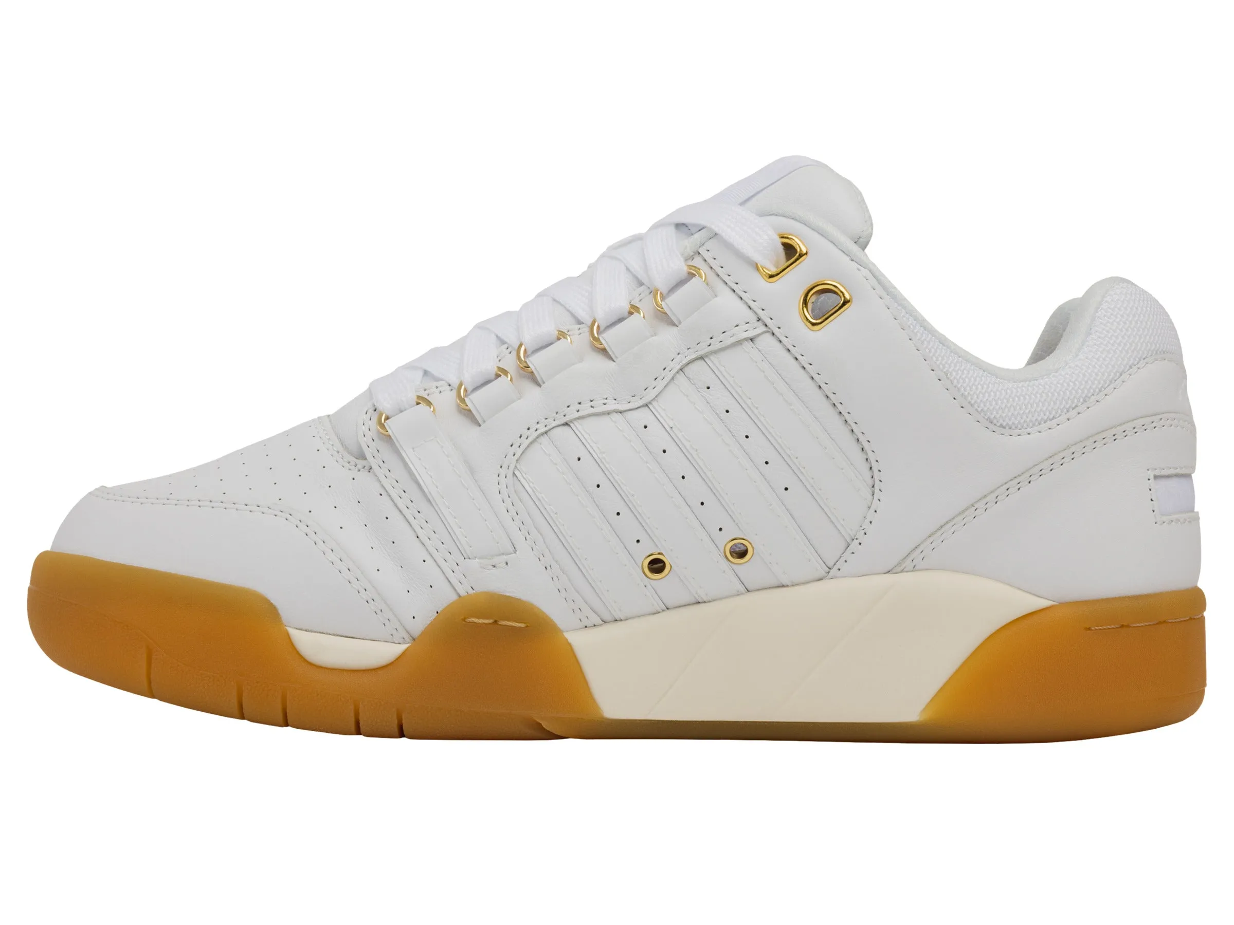 74504-184-M | KSRC SI-18 INTERNATIONAL C | WHITE/EGRET/GUM/GOLD sold by K-Swiss product image thumbnail 5