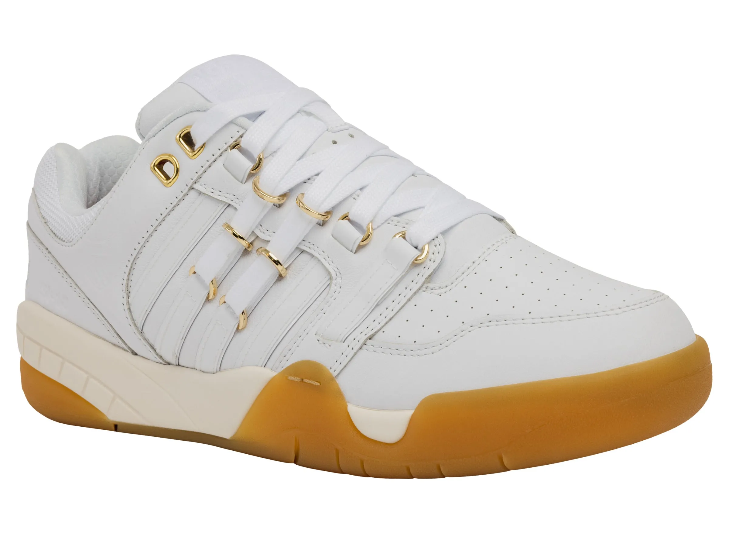 74504-184-M | KSRC SI-18 INTERNATIONAL C | WHITE/EGRET/GUM/GOLD sold by K-Swiss product image thumbnail 2