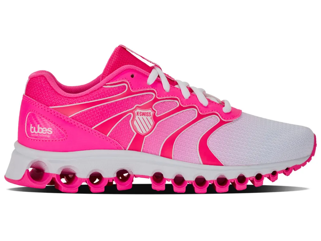 97112-192-W | TUBES 200 | NEON PINK/WHITE sold by K-Swiss