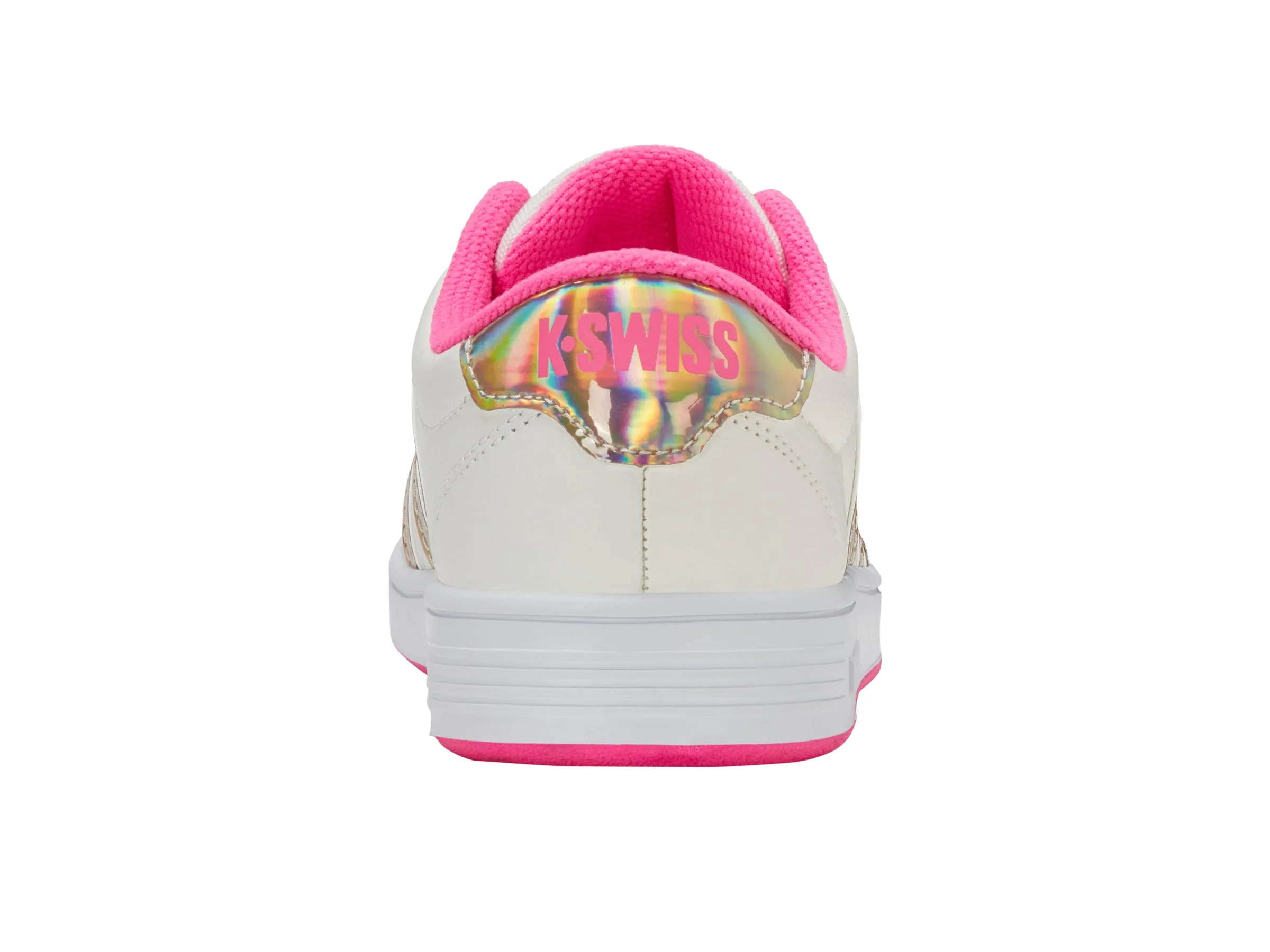 85612-174-M | CLASSIC PRO | SNOW WHITE/HOT PINK/IRIDESCENT sold by K-Swiss product image thumbnail 4