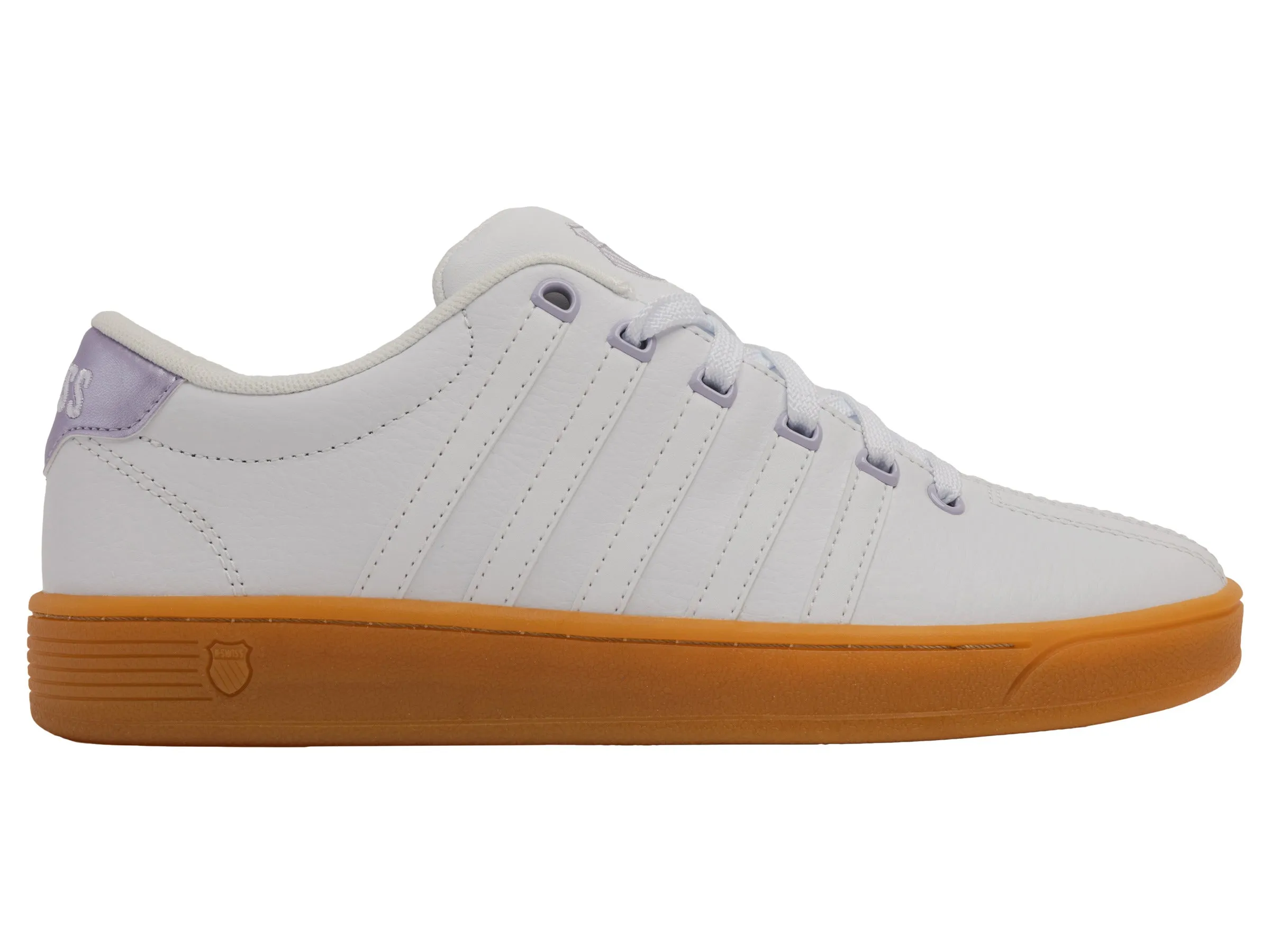 93629-140-M | COURT PRO II CMF SP | WHITE/LITE GUM/LILAC sold by K-Swiss