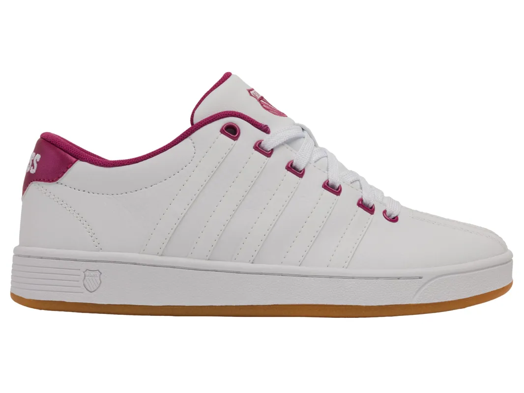 93629-135-M | COURT PRO II CMF SP | WHITE/LITE GUM/CACTUS FLOWER sold by K-Swiss