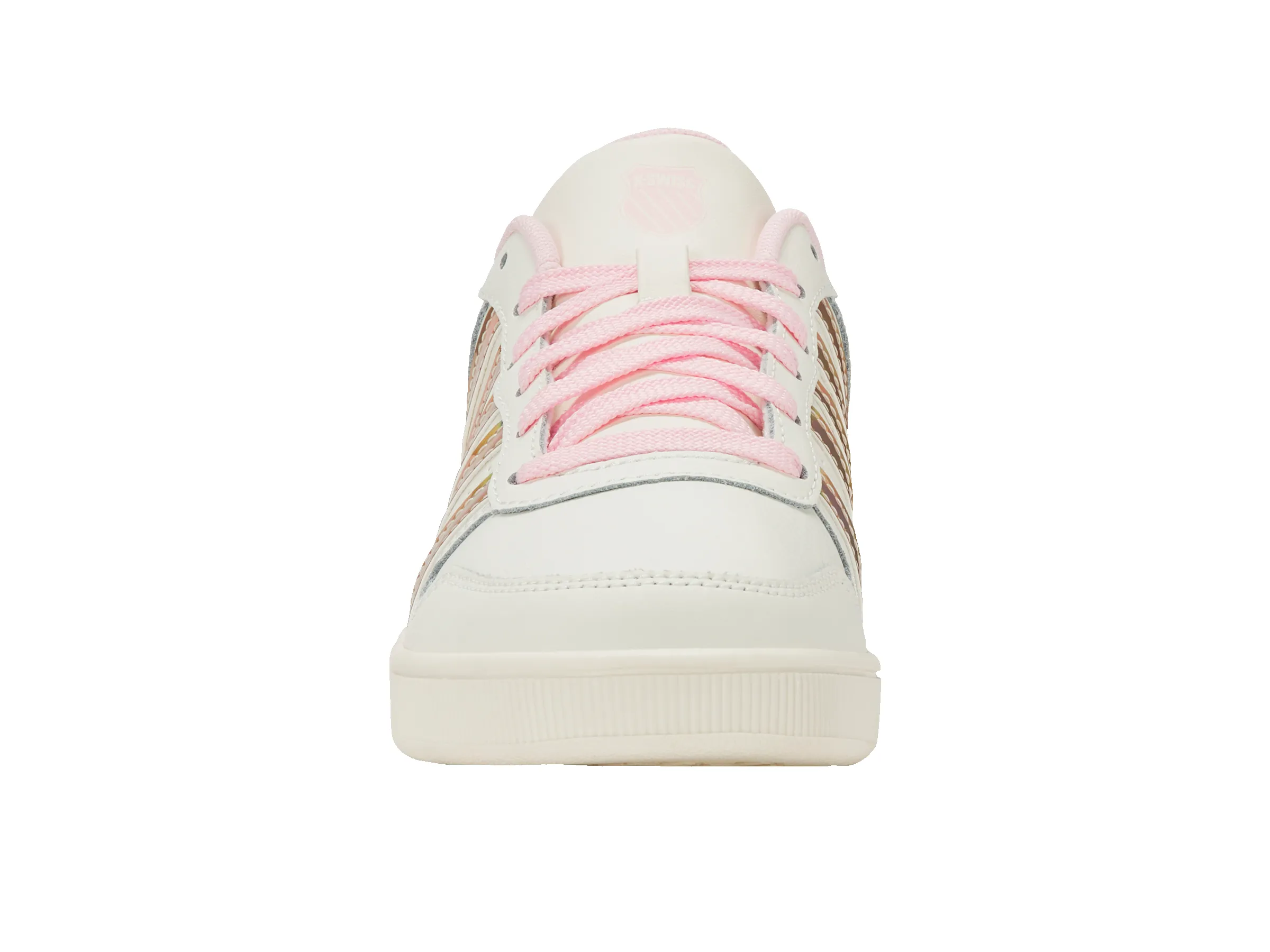 86931-176-M | COURT PALISADES | SNOW WHITE/PINK A BOO/IRIDESCENT sold by K-Swiss product image thumbnail 3