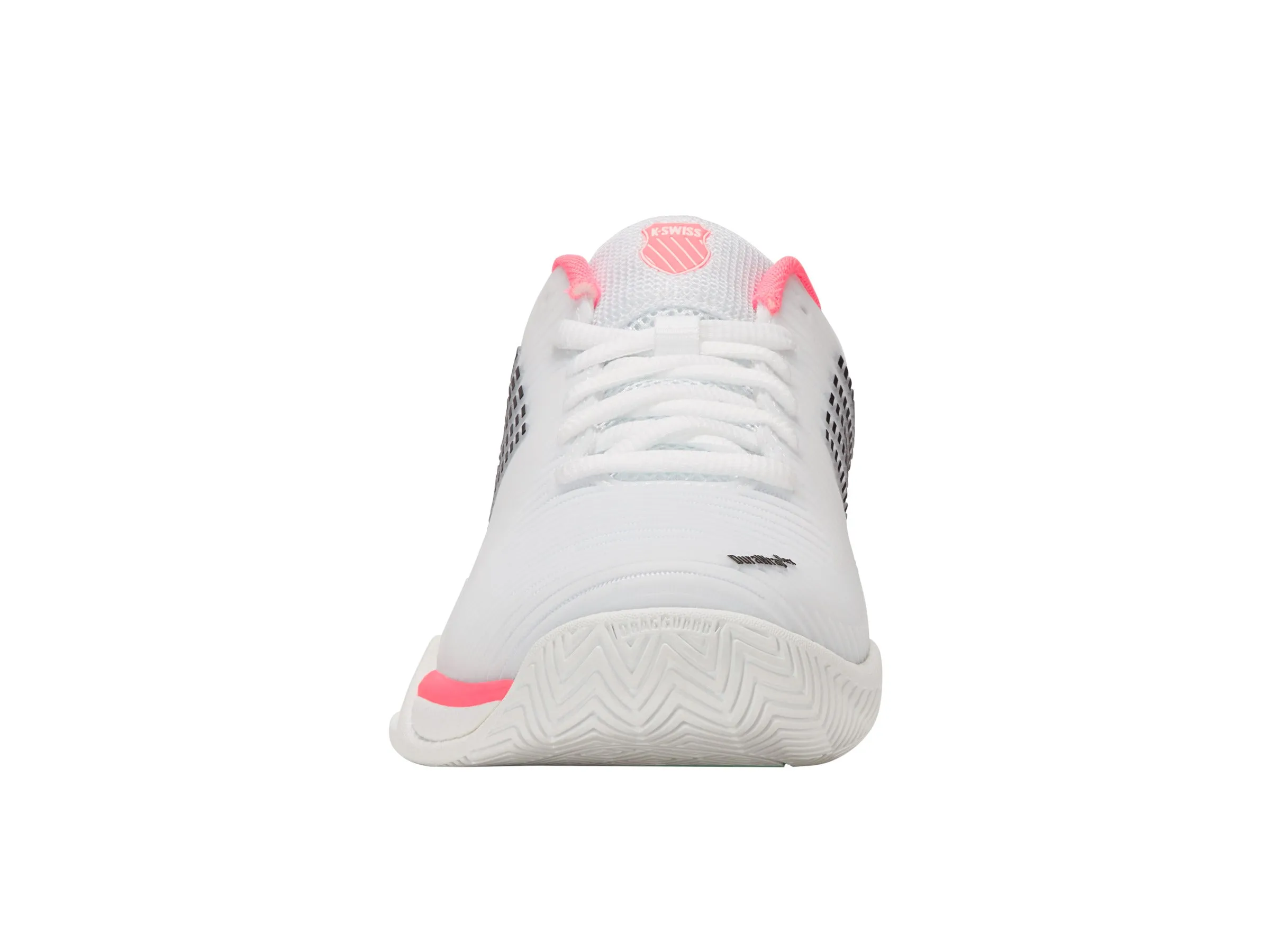 96807-178-W | HYPERCOURT EXPRESS 2-WIDE | WHITE/NEON PASTEL PINK/BLACK sold by K-Swiss product image thumbnail 3