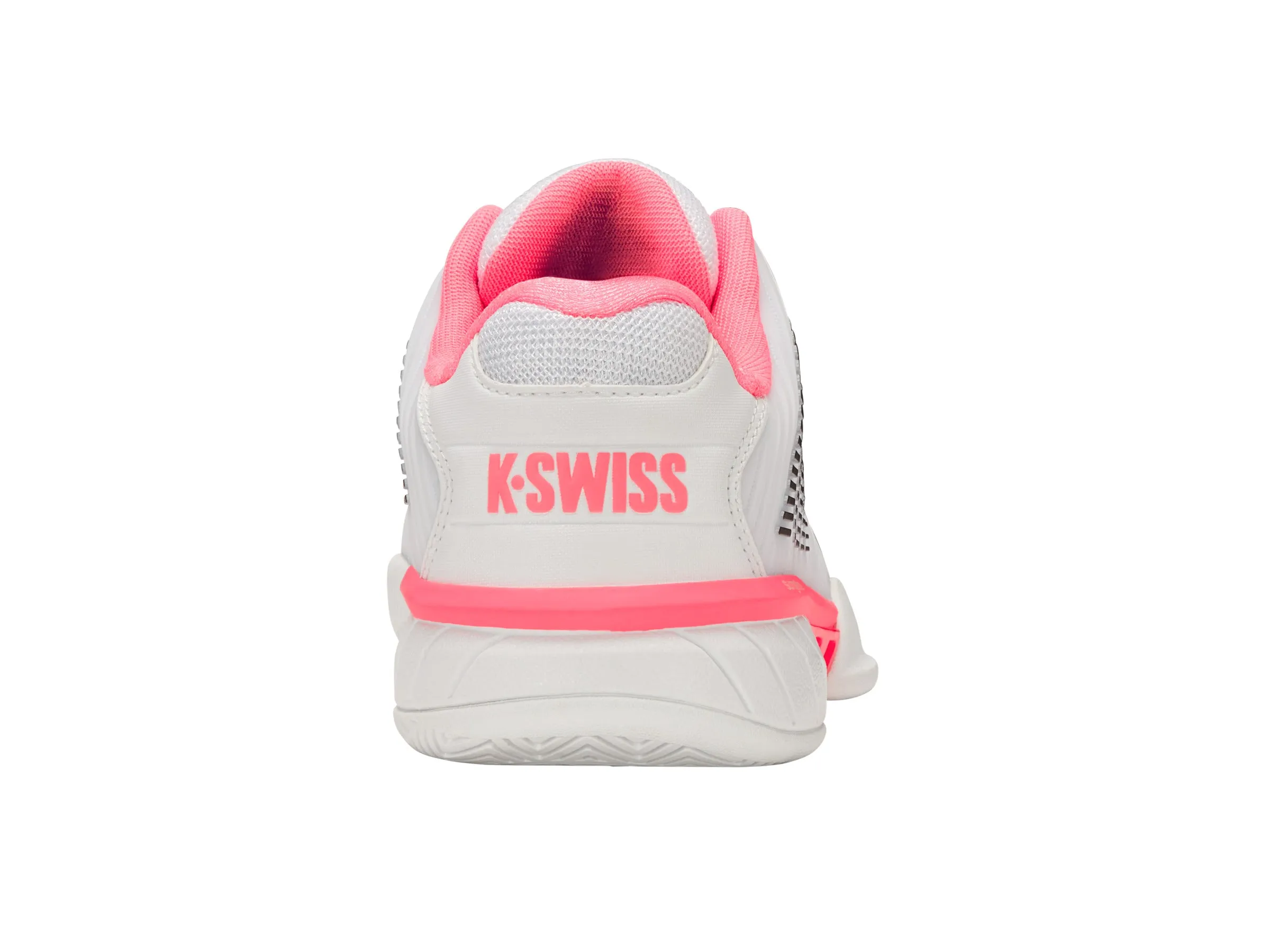 96807-178-W | HYPERCOURT EXPRESS 2-WIDE | WHITE/NEON PASTEL PINK/BLACK sold by K-Swiss product image thumbnail 4