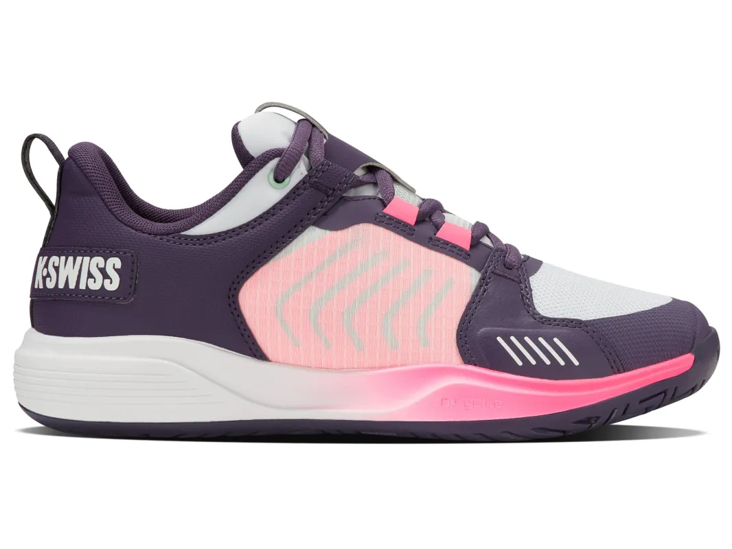 97395-593-M | ULTRASHOT TEAM | PURPLE PLUMERIA/WHITE/NEON PASTEL PINK sold by K-Swiss