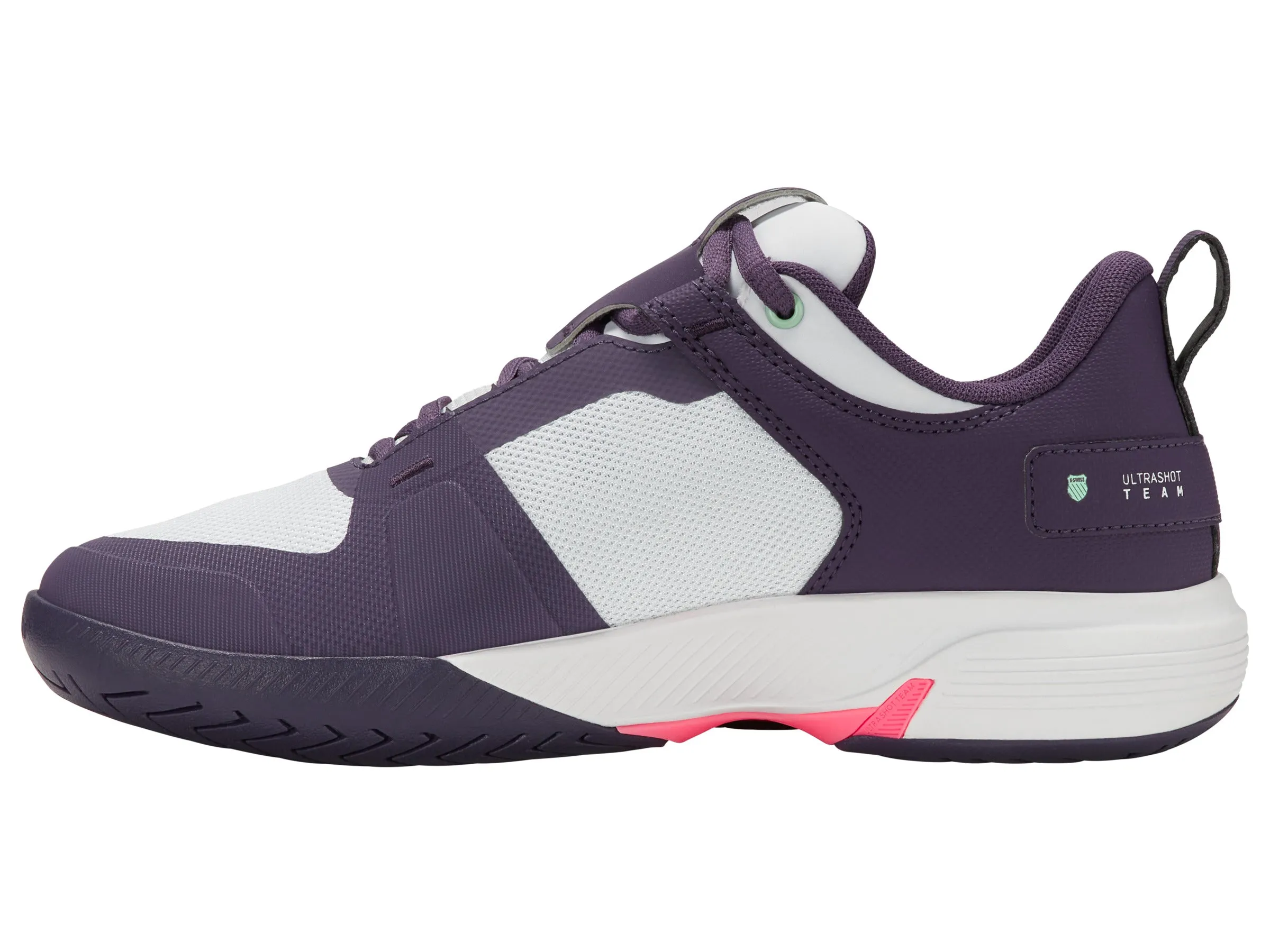 97395-593-M | ULTRASHOT TEAM | PURPLE PLUMERIA/WHITE/NEON PASTEL PINK sold by K-Swiss product image thumbnail 5