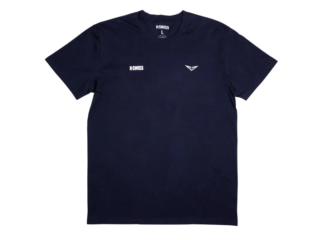 1712476-408 | RUBLEV PLAY FOR THE LIGHT TEE | MIDNIGHT BLUE made by K-Swiss