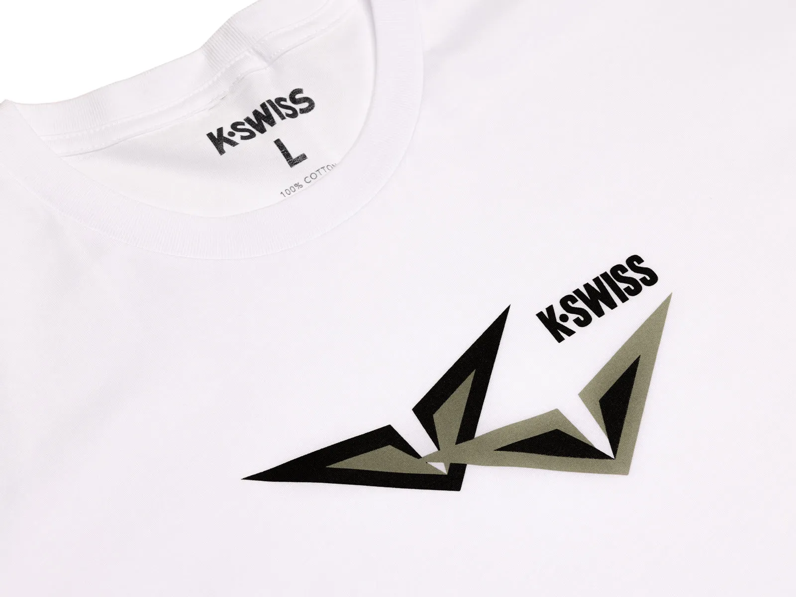 1712475-100 | RUBLEV ICON TEE | WHITE sold by K-Swiss product image thumbnail 3