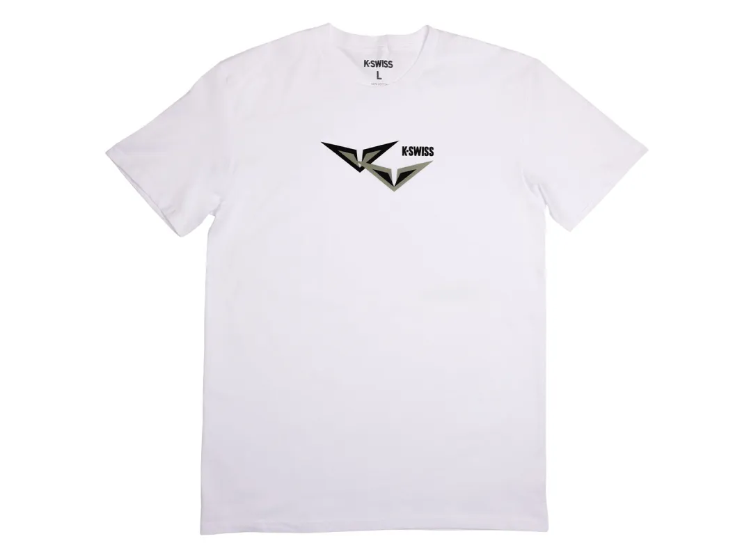 1712475-100 | RUBLEV ICON TEE | WHITE sold by K-Swiss