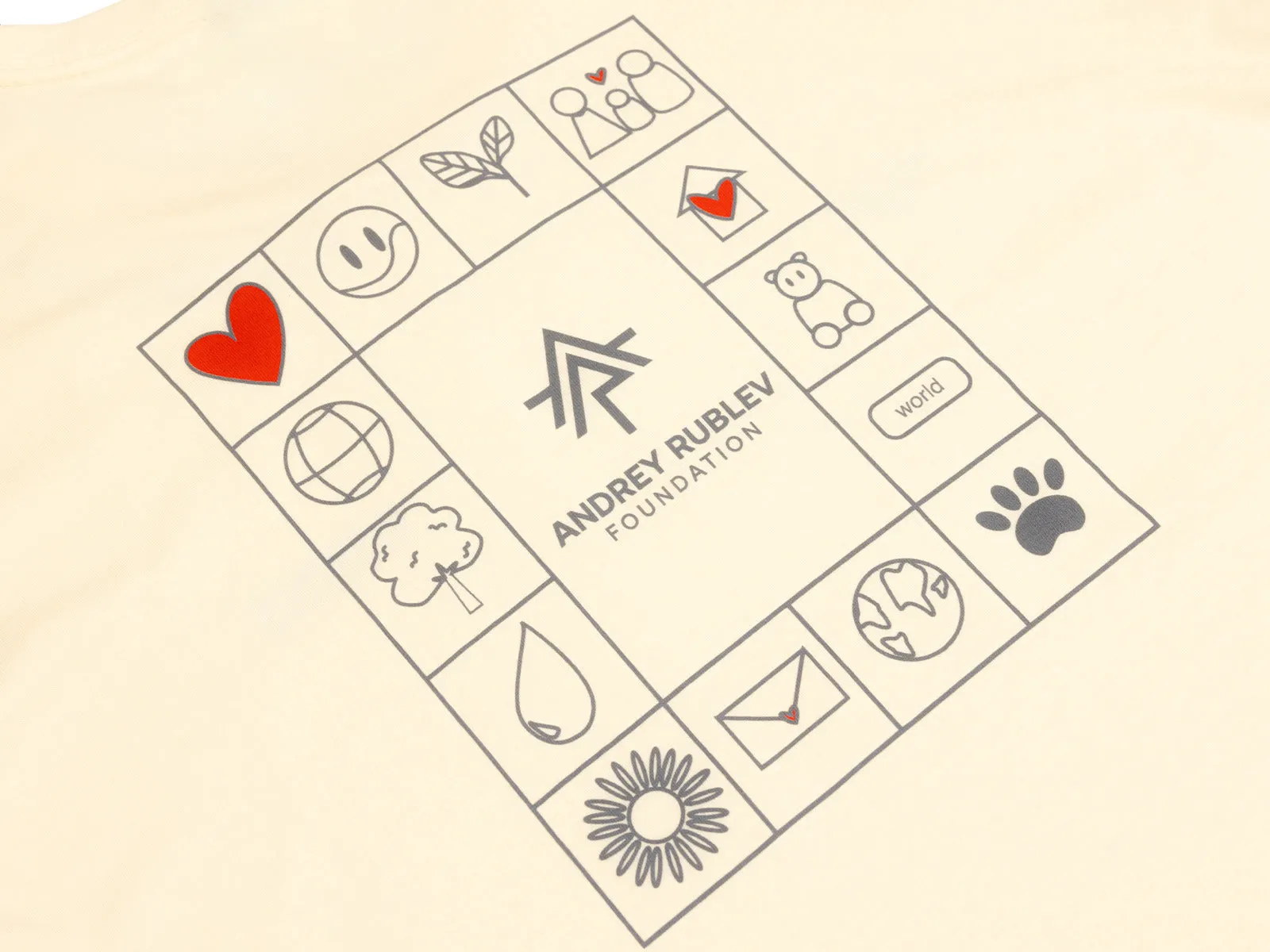 1712474-745 | RUBLEV FOUNDATION TEE | BUTTER sold by K-Swiss product image thumbnail 3