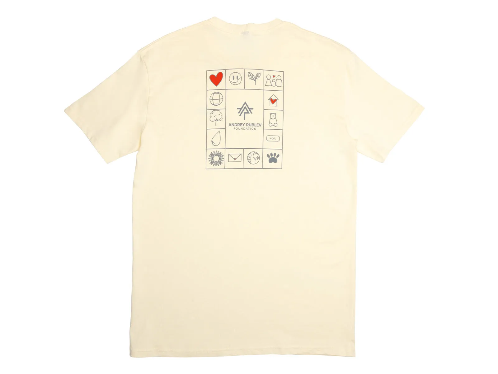 1712474-745 | RUBLEV FOUNDATION TEE | BUTTER sold by K-Swiss