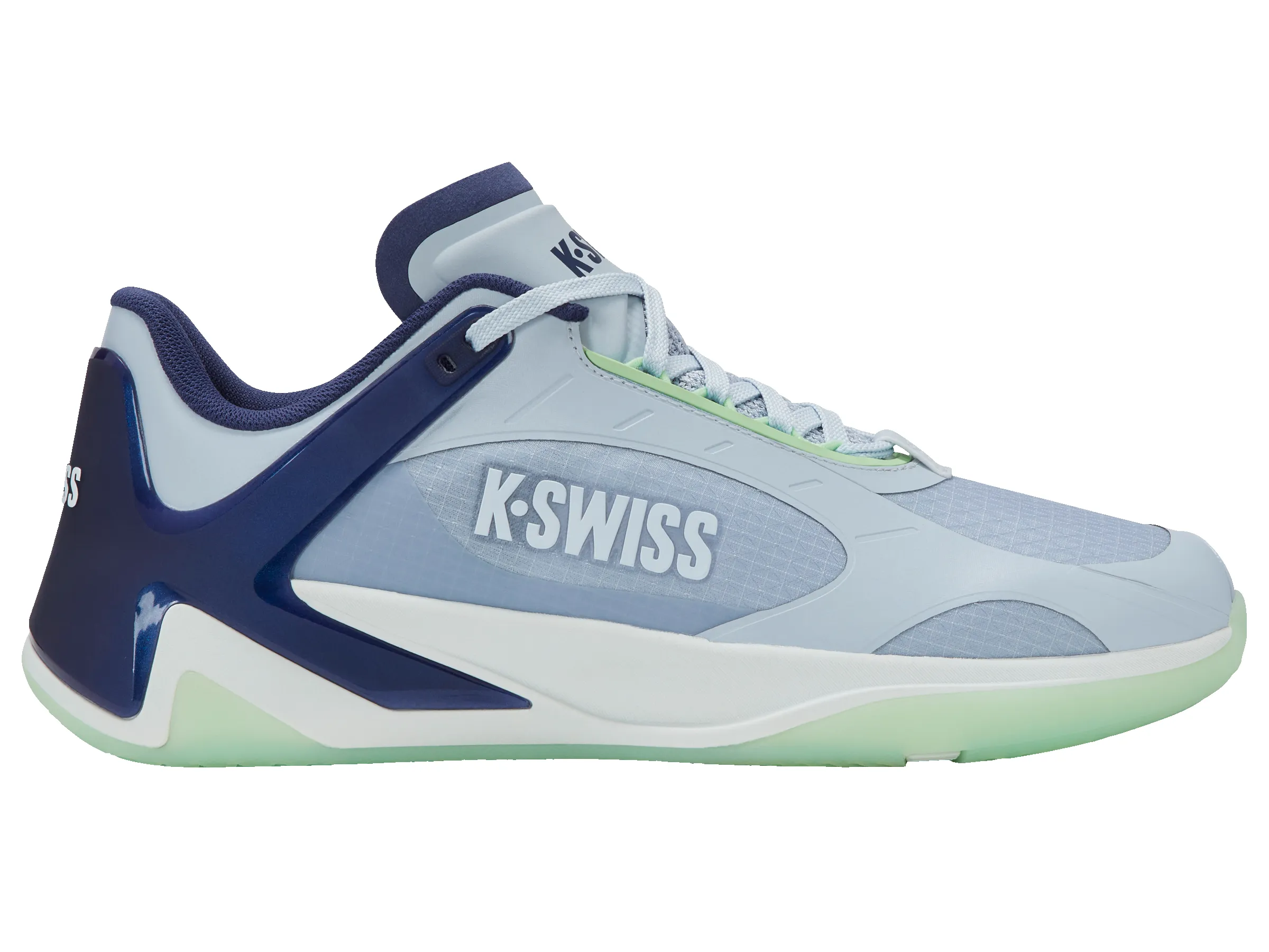 09491-410-M | K-FRAME PICKLEBALL | ARTIC ICE/OCEANA/PATINA GREEN sold by K-Swiss