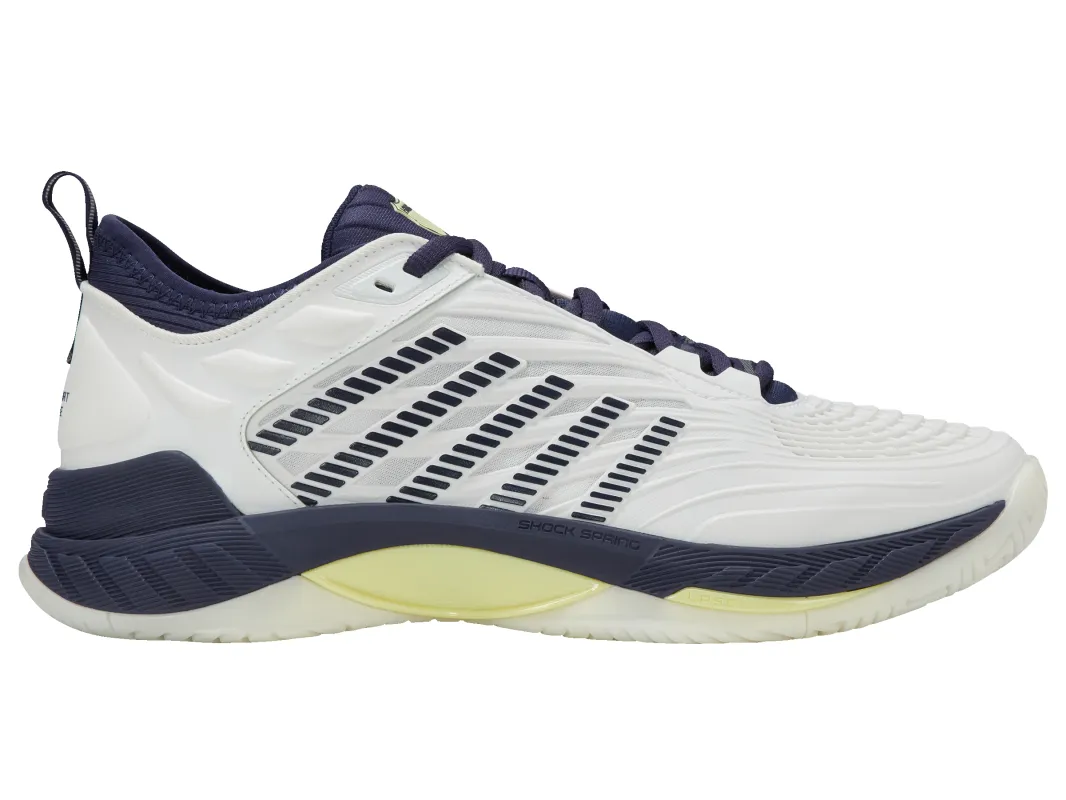 09071-171-M | HYPERCOURT SUPREME 2 | BLANC DE BLANC/NAVAL ACADEMY/LUMINARY GREEN sold by K-Swiss