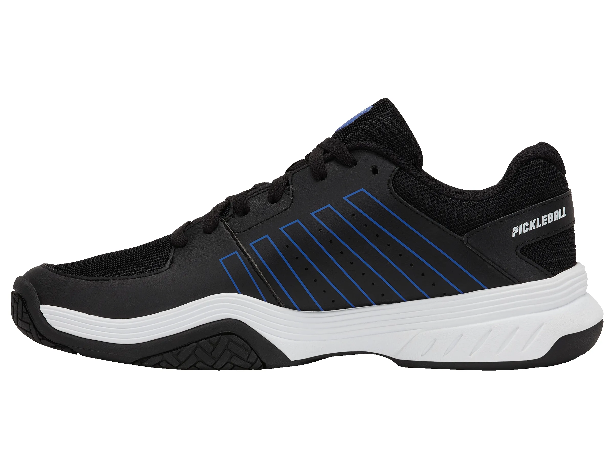 08552-072-M | COURT EXPRESS PICKLEBALL | BLACK/WHITE/DAZZLING BLUE sold by K-Swiss product image thumbnail 5