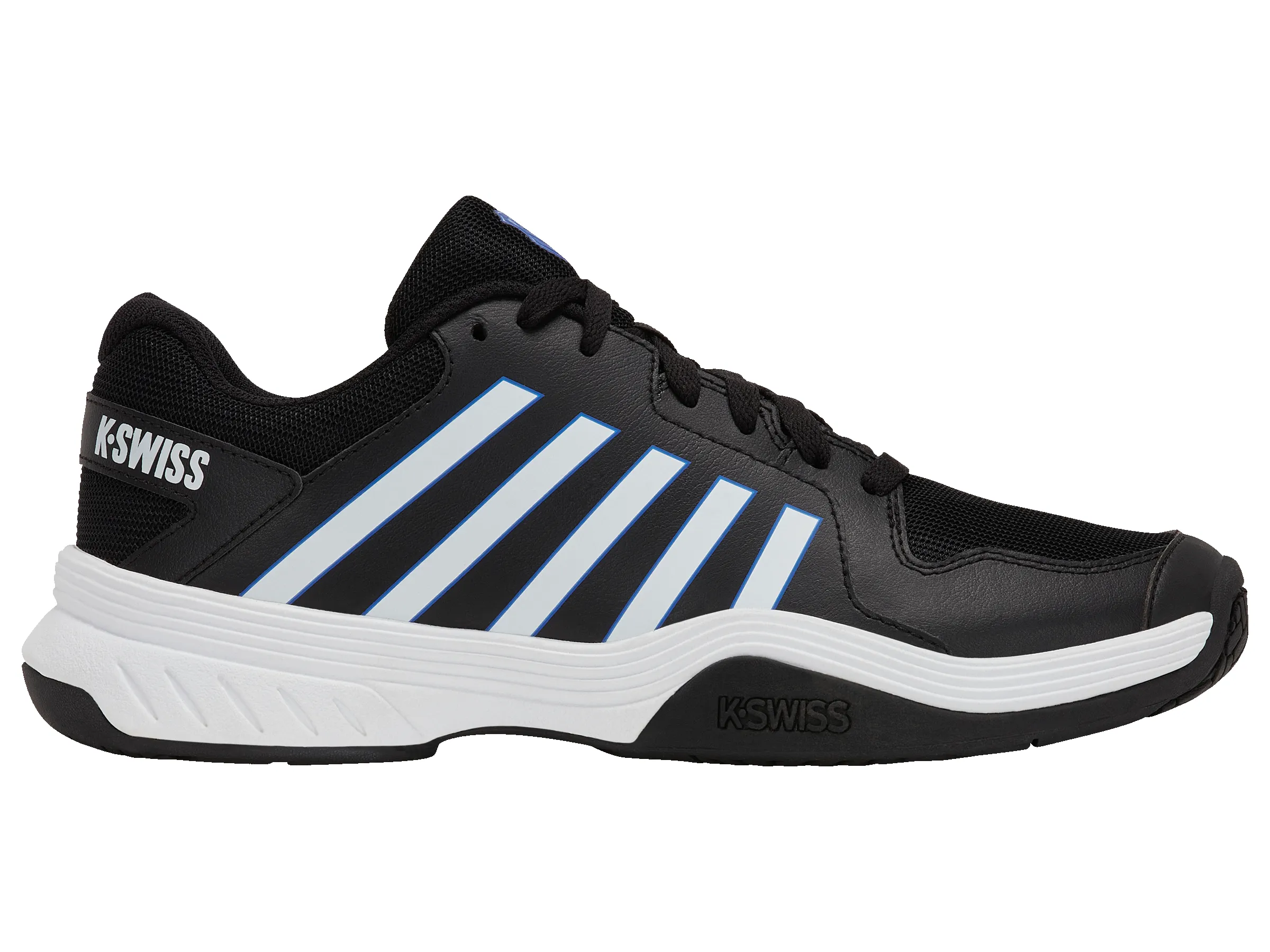 08552-072-M | COURT EXPRESS PICKLEBALL | BLACK/WHITE/DAZZLING BLUE sold by K-Swiss