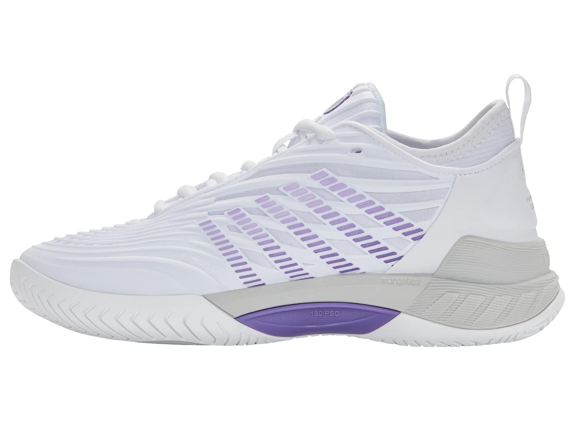 99071-160-M | HYPERCOURT SUPREME 2 | WHITE/LUNAR ROCK/PURPLE HAZE sold by K-Swiss product image thumbnail 5