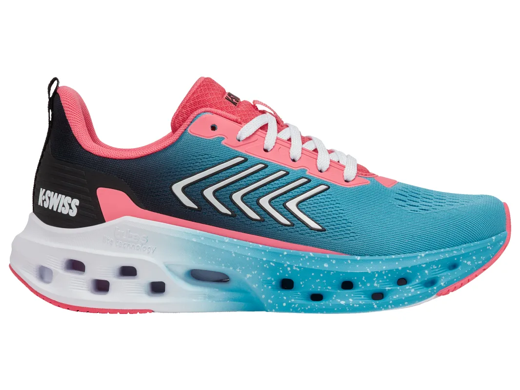 94494-486-M | MELROSE TUBES LITE | AQUARIUS/PINK LEMONADE/BLACK/WHITE sold by K-Swiss