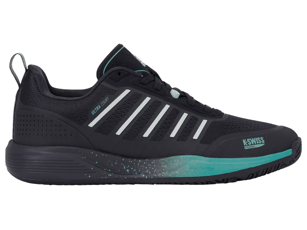 04436-021-M | ULTRA COURT PADEL | CARBON/BALTIC/GLACIER GRAY made by K-Swiss