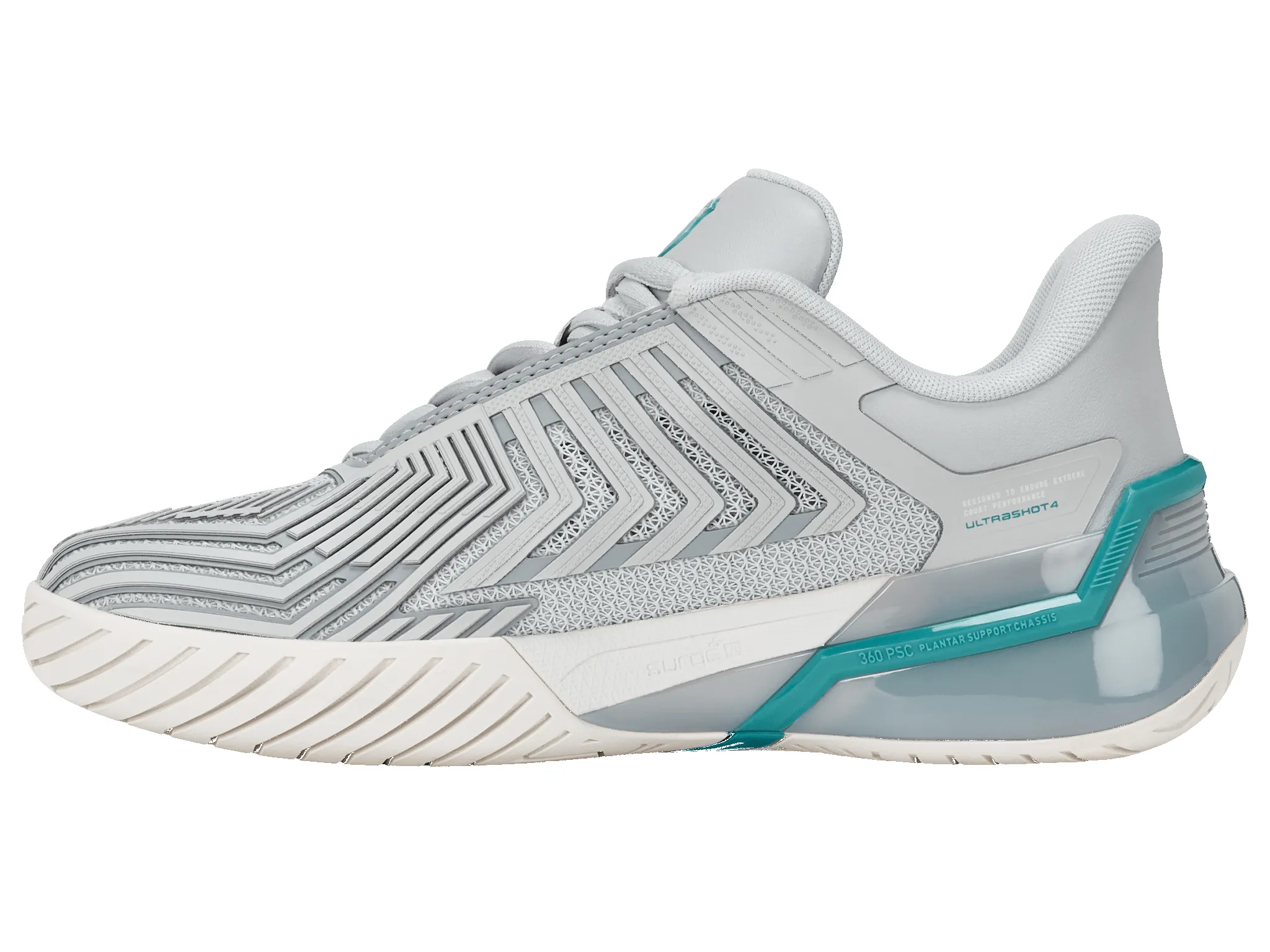 94437-019-M | ULTRASHOT 4 | GLACIER GRAY/BALTIC/BLANC DE BLANC sold by K-Swiss product image thumbnail 5