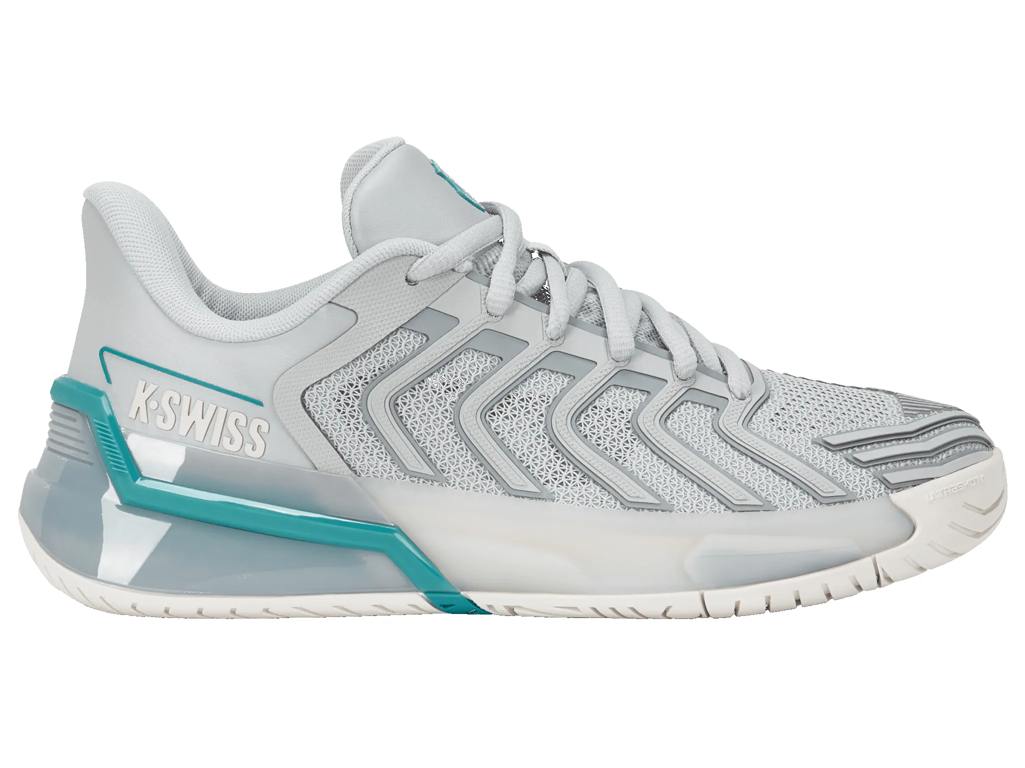 94437-019-M | ULTRASHOT 4 | GLACIER GRAY/BALTIC/BLANC DE BLANC sold by K-Swiss