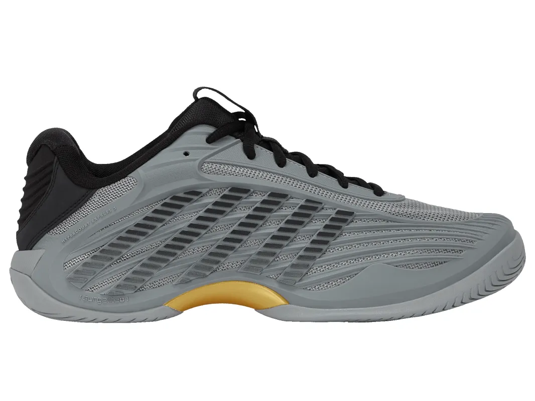 04603-062-M | HYPERCOURT EXPRESS 3 | ULTIMATE GRAY/MOONLESS NIGHT/GOLD made by K-Swiss