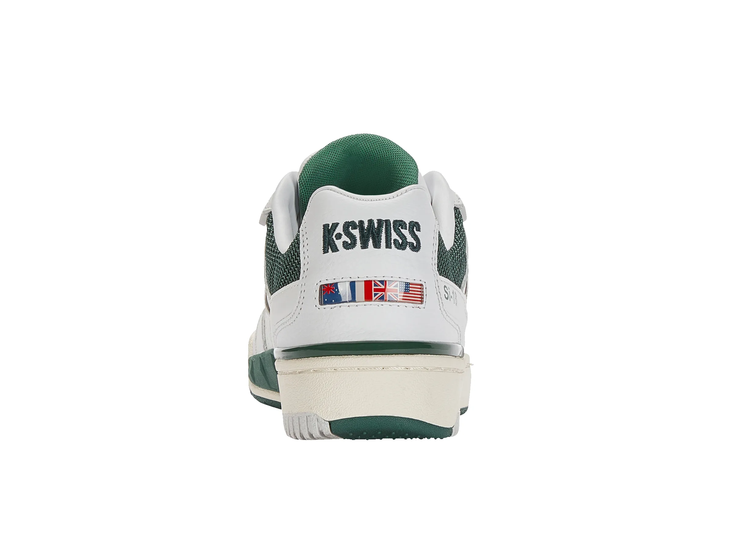 08531-108-M | SI-18 RIVAL | BRILLIANT WHITE/POSY GREEN sold by K-Swiss product image thumbnail 4