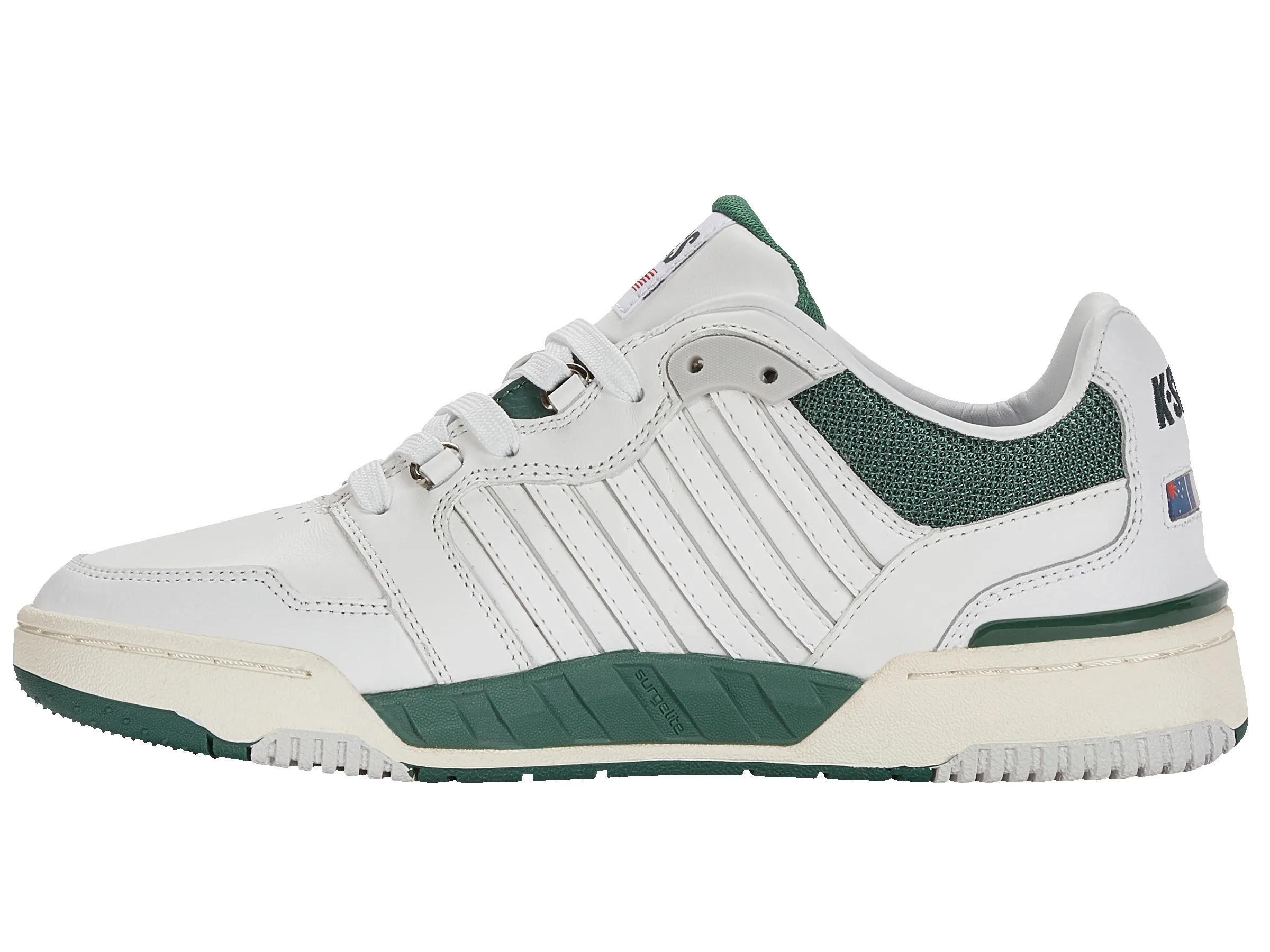 08531-108-M | SI-18 RIVAL | BRILLIANT WHITE/POSY GREEN sold by K-Swiss product image thumbnail 5