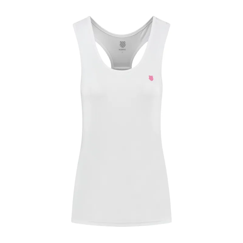 192373-100 | WOMENS HYPERCOURT EXPRESS TANK | WHITE sold by K-Swiss