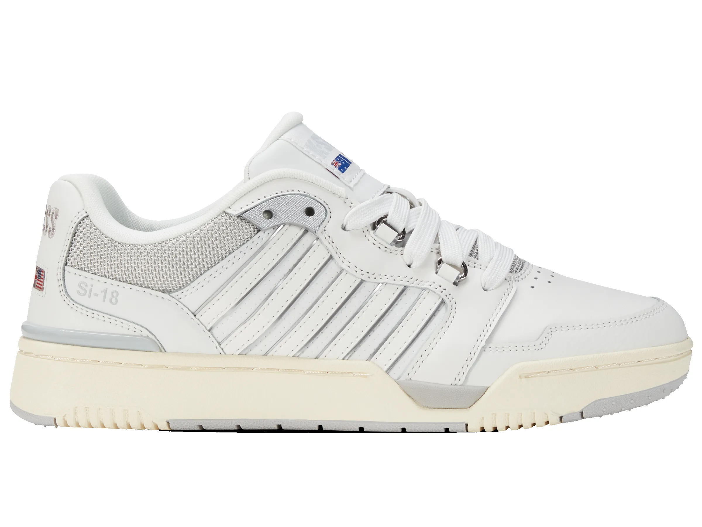 08531-182-M | SI-18 RIVAL | BLANC DE BLANC/GRAY VIOLET/ANTIQUE WHITE sold by K-Swiss