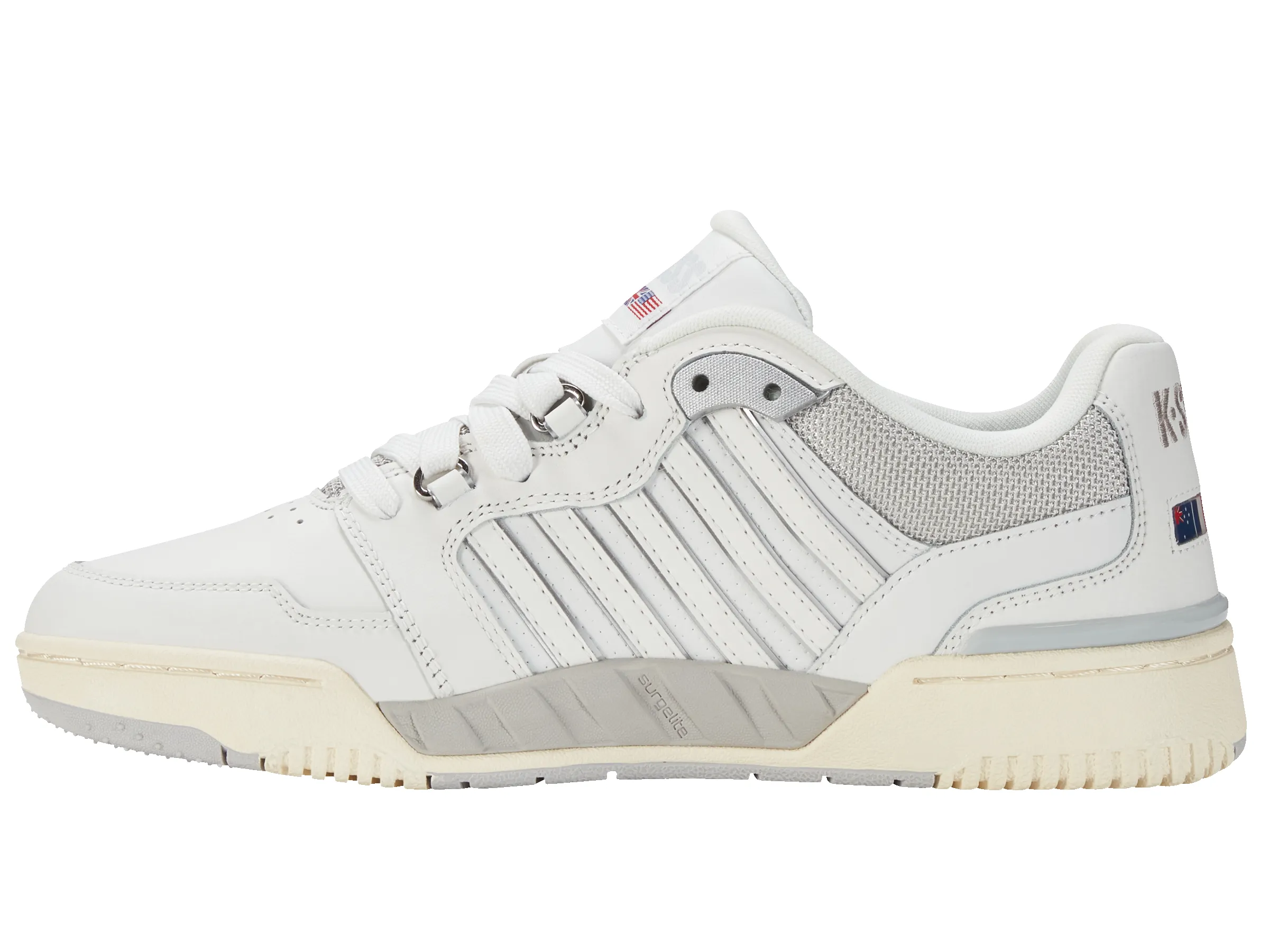 08531-182-M | SI-18 RIVAL | BLANC DE BLANC/GRAY VIOLET/ANTIQUE WHITE sold by K-Swiss product image thumbnail 5