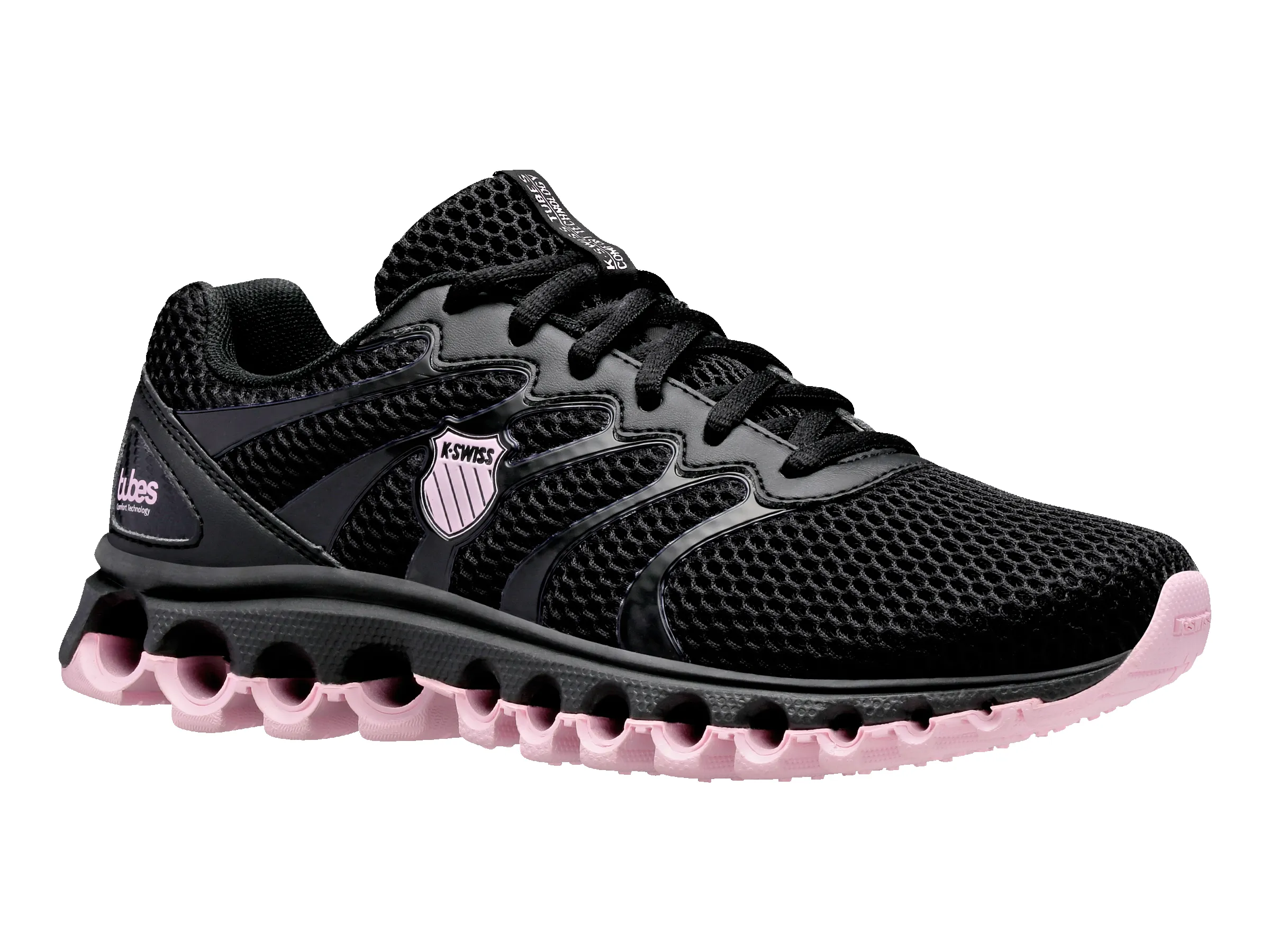97112-056-M | TUBES 200 | BLACK/CHERRY BLOSSOM sold by K-Swiss product image thumbnail 2