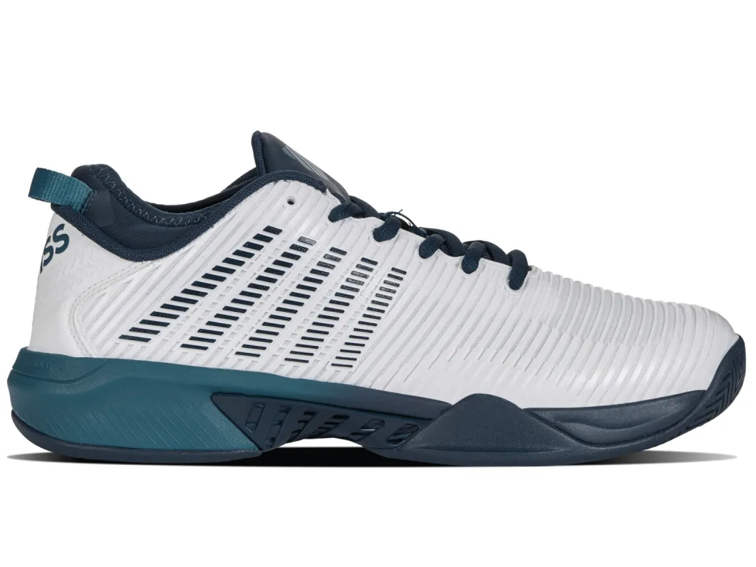 06615-141-M | HYPERCOURT SUPREME | WHITE/REFLECTING POND/COLONIAL BLUE sold by K-Swiss