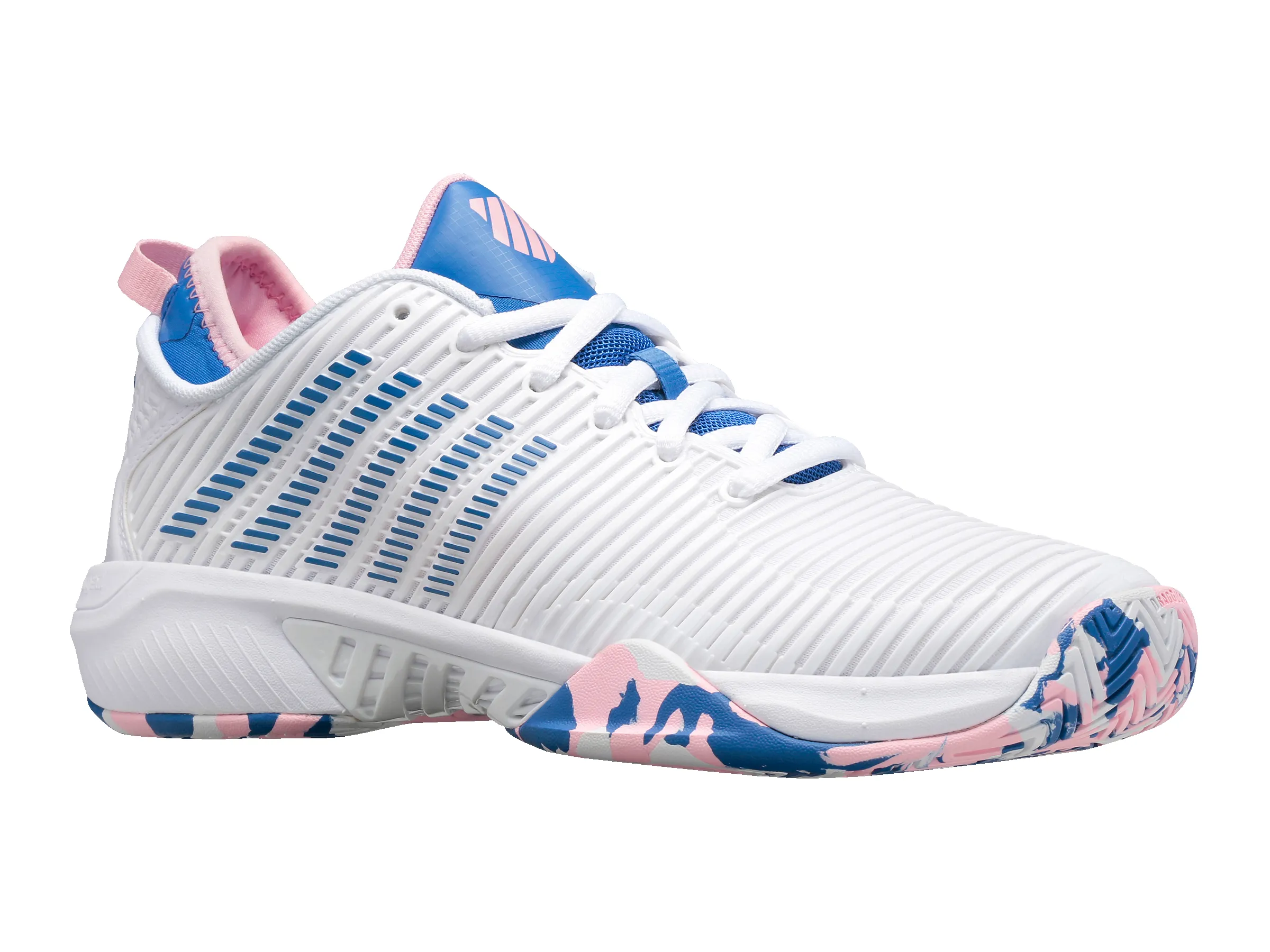 96615-969-M | HYPERCOURT SUPREME | WHITE/STAR SAPPHIRE/ORCHID PINK sold by K-Swiss product image thumbnail 2