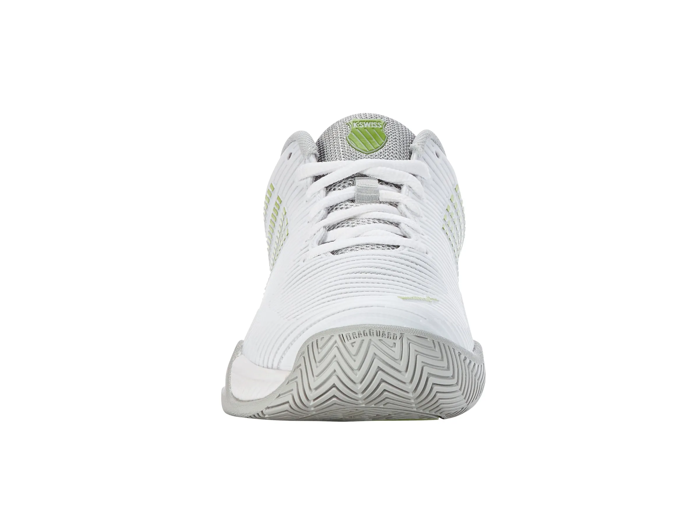 96613-956-M | HYPERCOURT EXPRESS 2 | WHITE/GRAY VIOLET/LIME GREEN sold by K-Swiss product image thumbnail 3